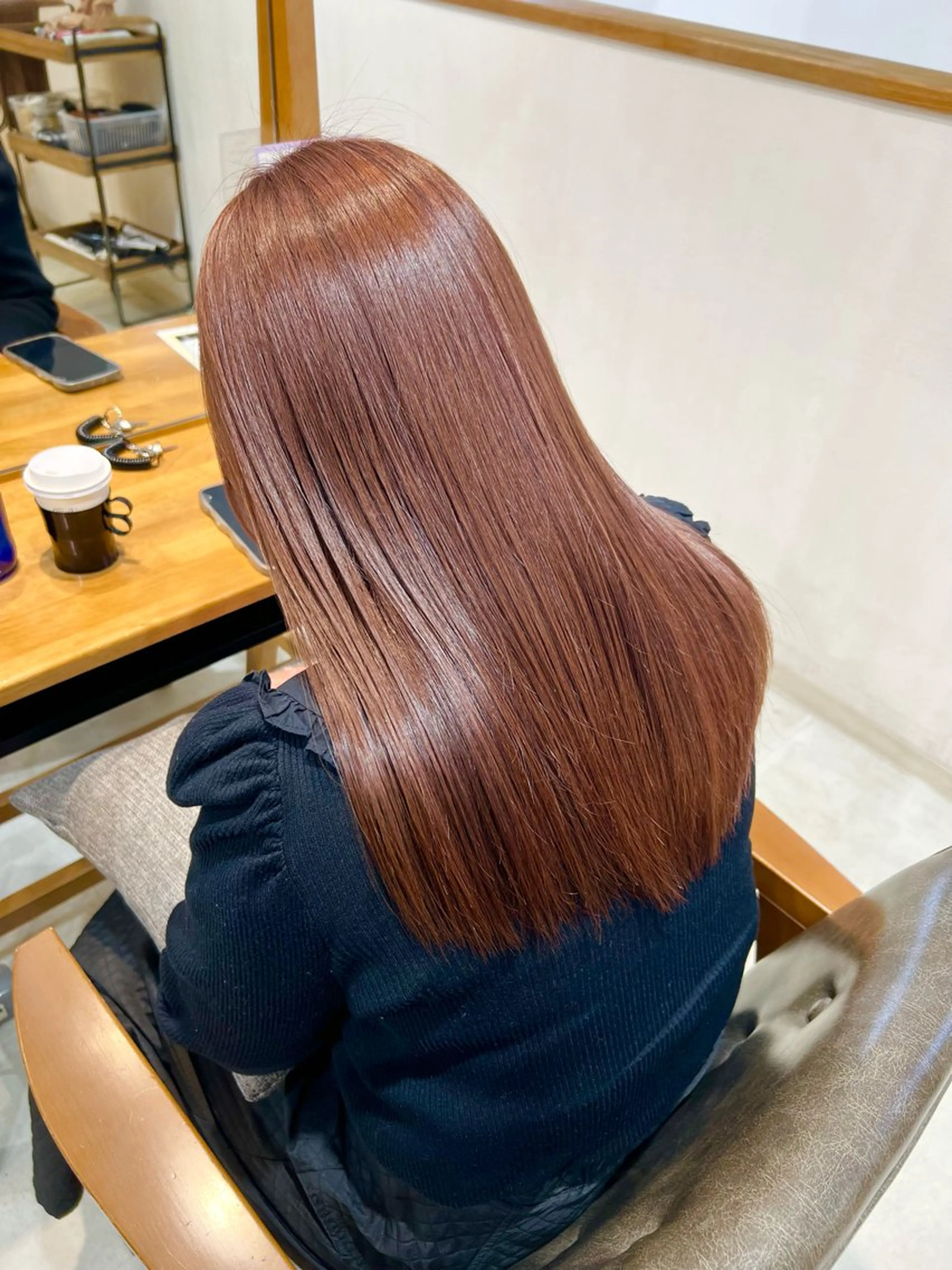 ロング カラー 髪質改善 メンズ縮毛矯正/ 🎀さくら🎀のヘアスタイル