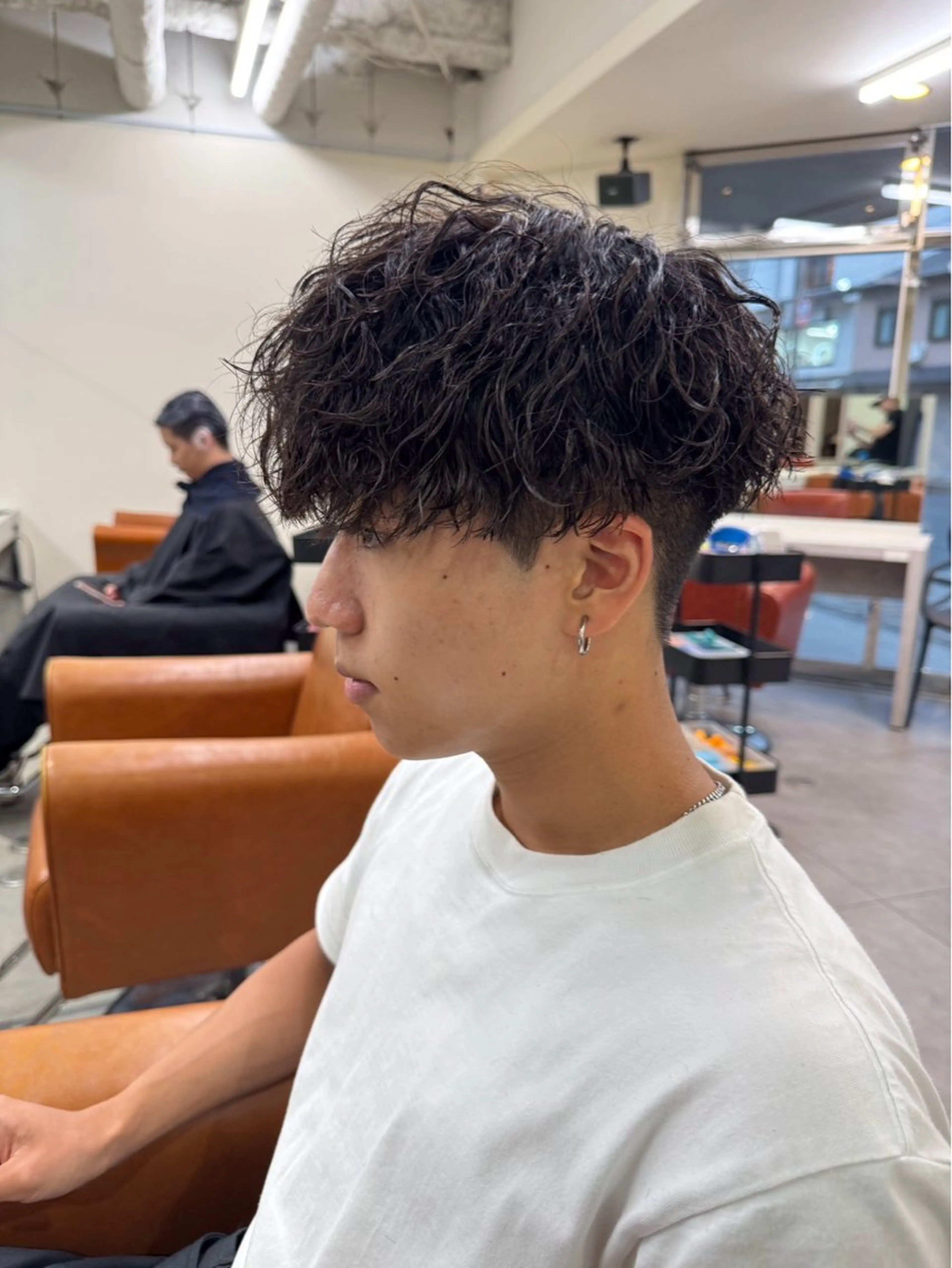 メンズ 京都駅メンズサロン マッシュのヘアスタイル