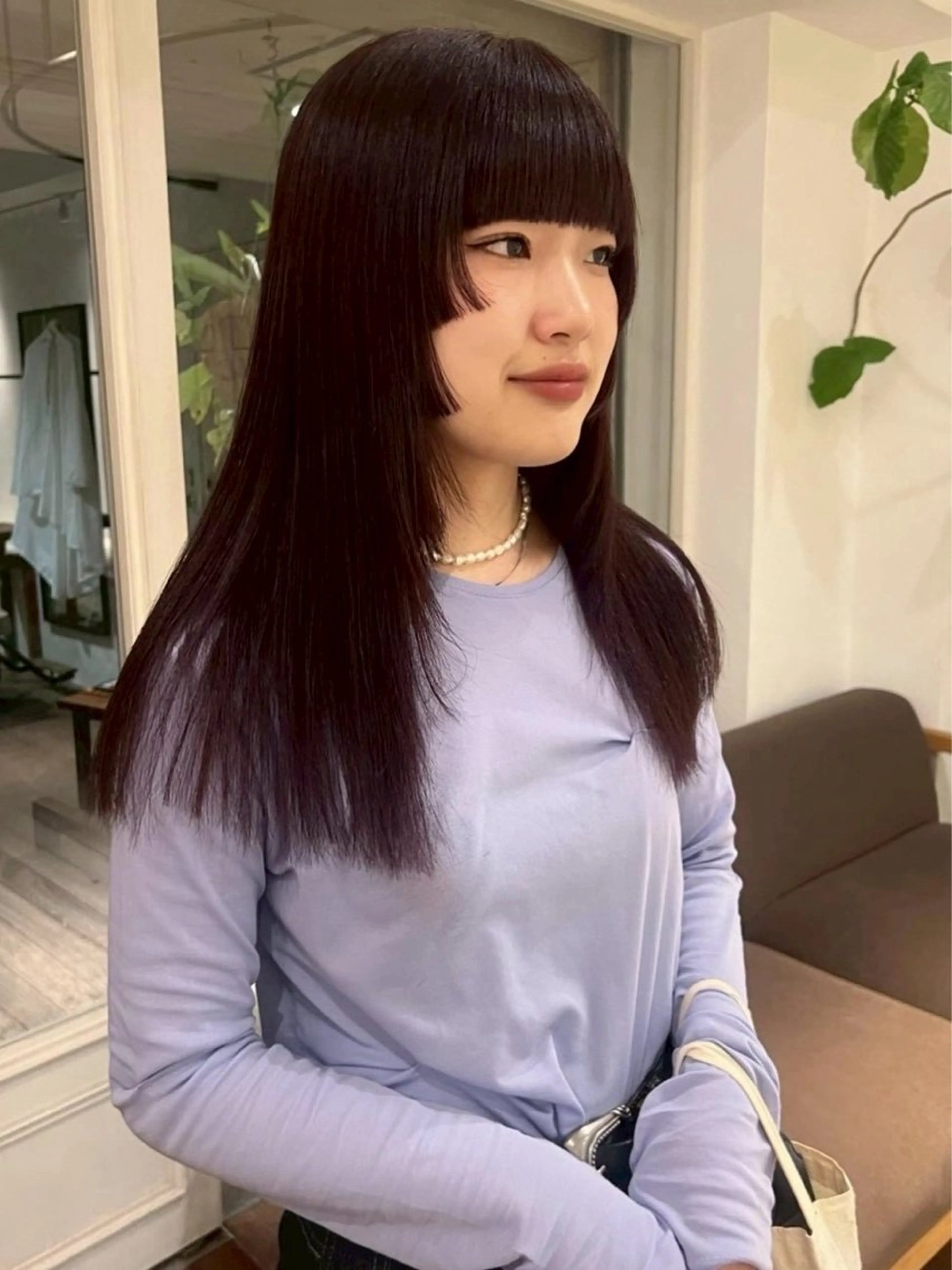 ロング イノウエ アイ KNACK 阿倍野のヘアスタイル