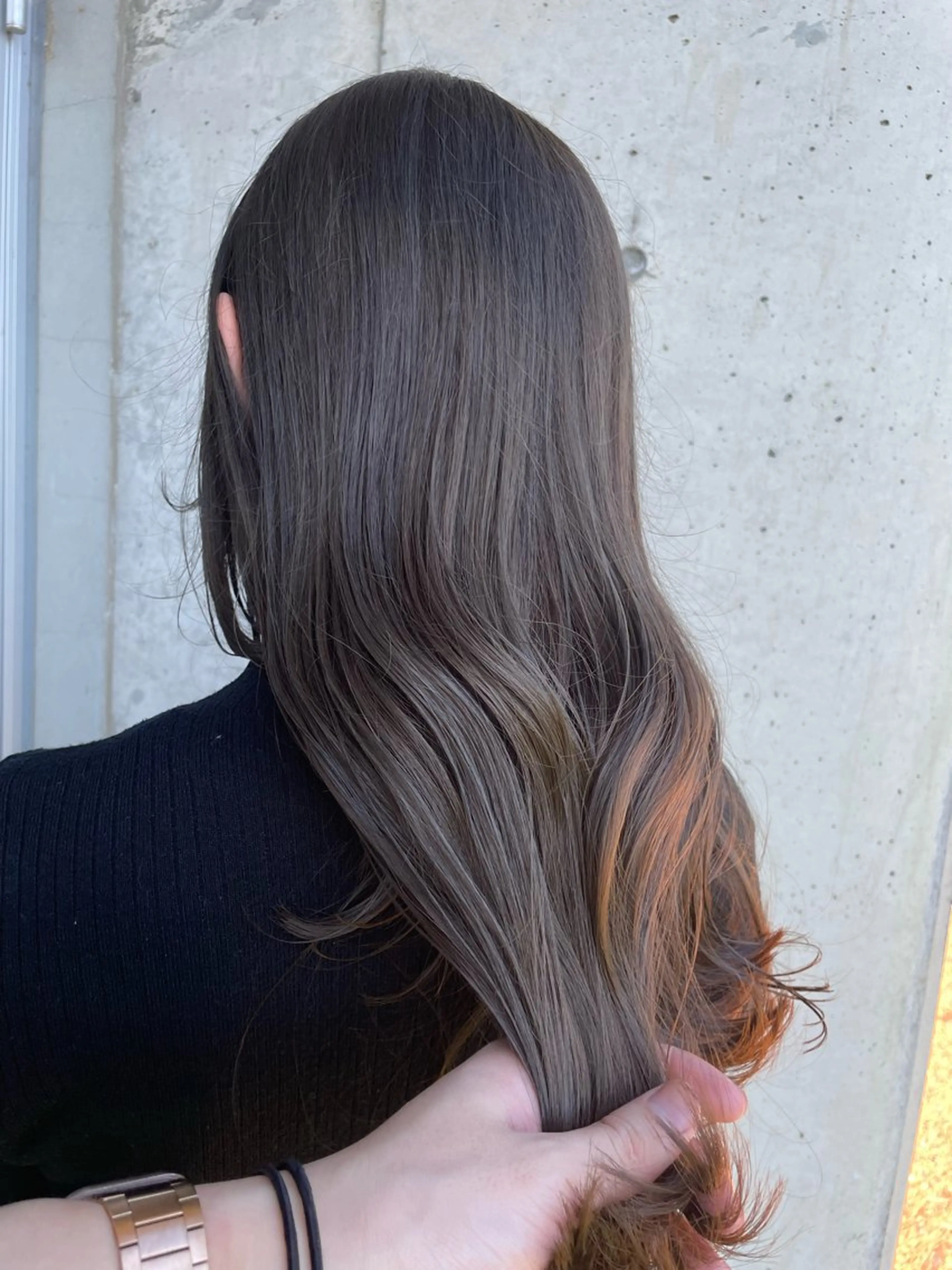 ブリーチ無しダブルカラー＋トリートメントの写真