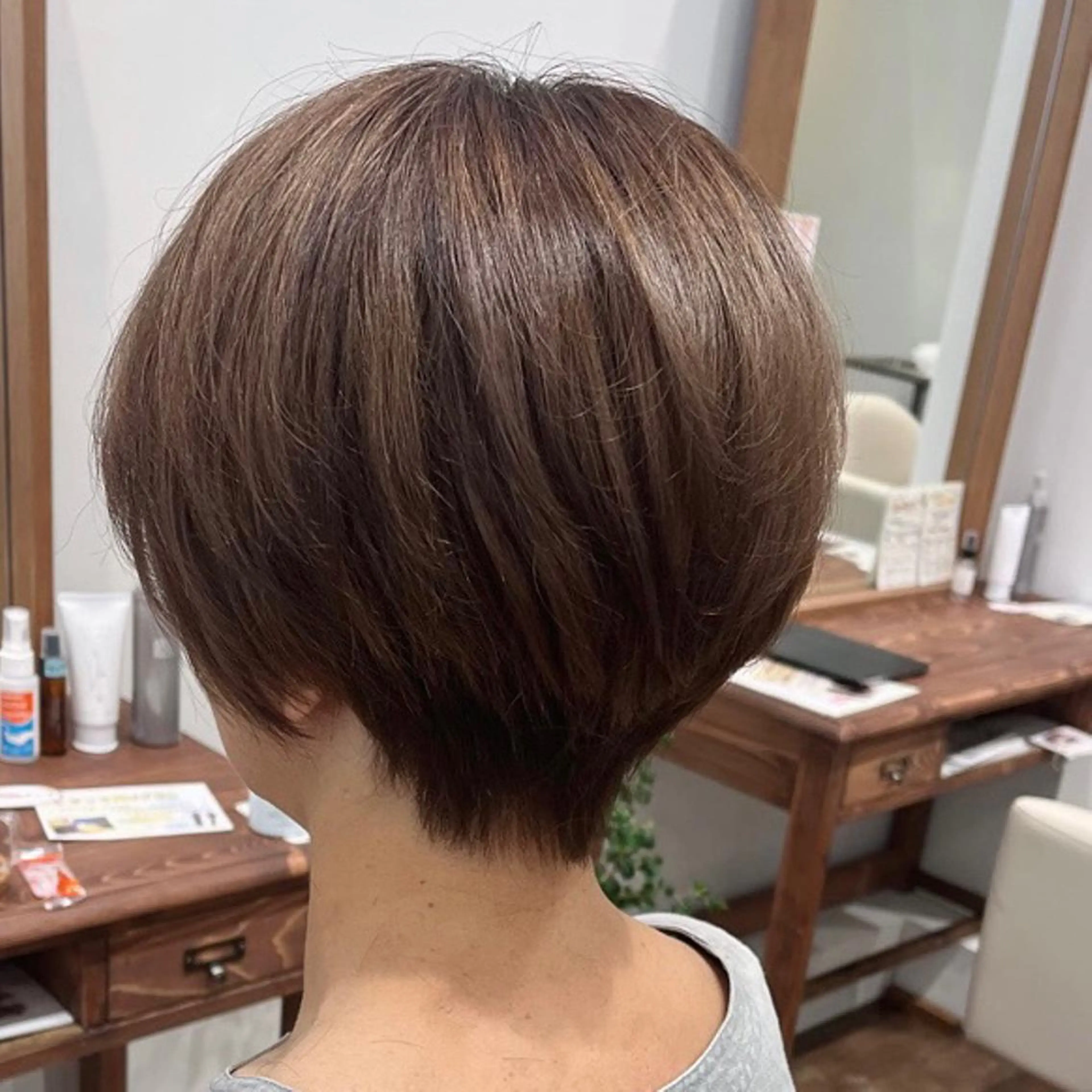 ショート ヘアアレンジ くびれヘア ショートヘア ショートカットモデル 募集中🫧Rumaのヘアスタイル