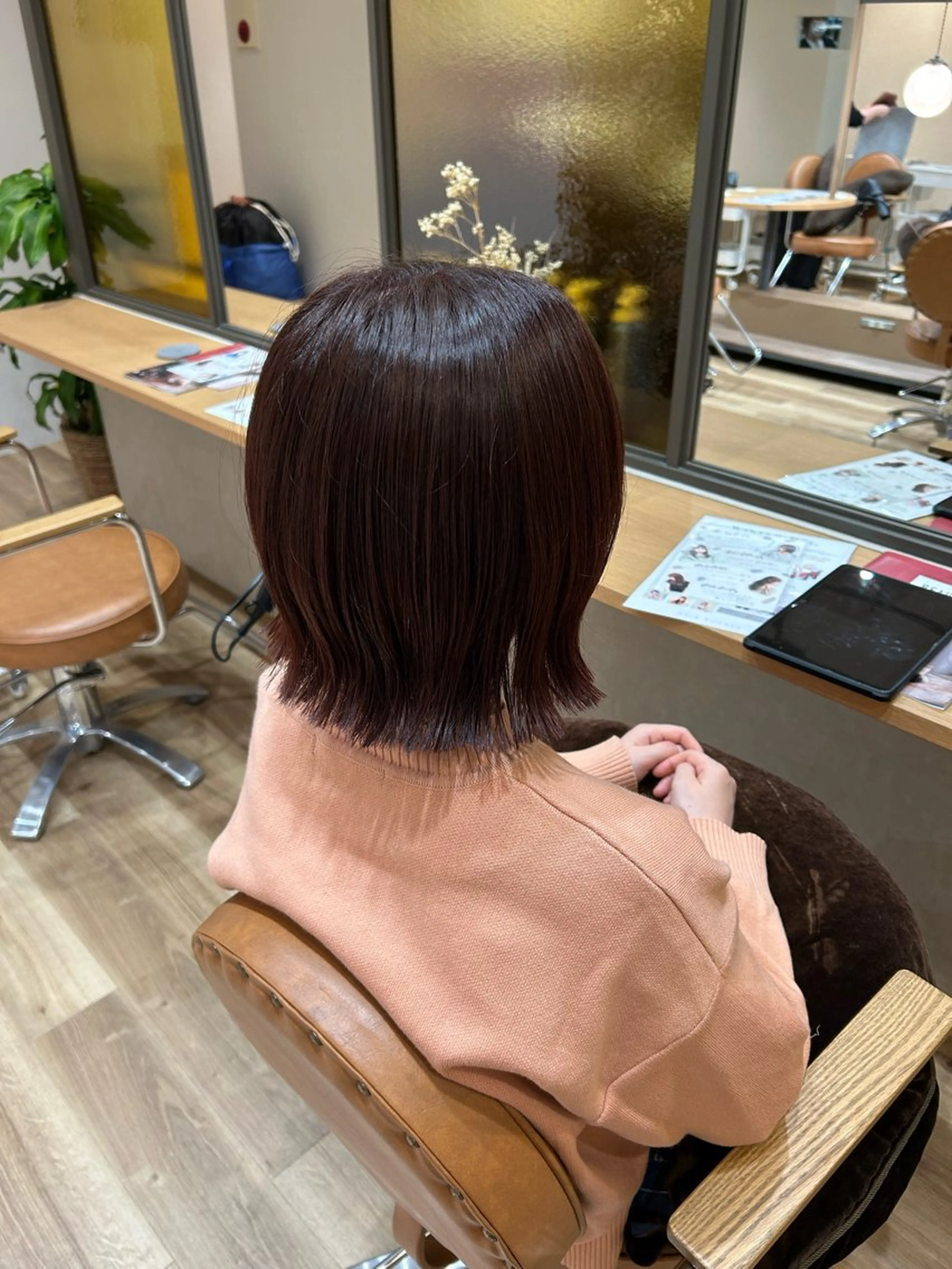 ミディアム 宮本 季奈のヘアスタイル