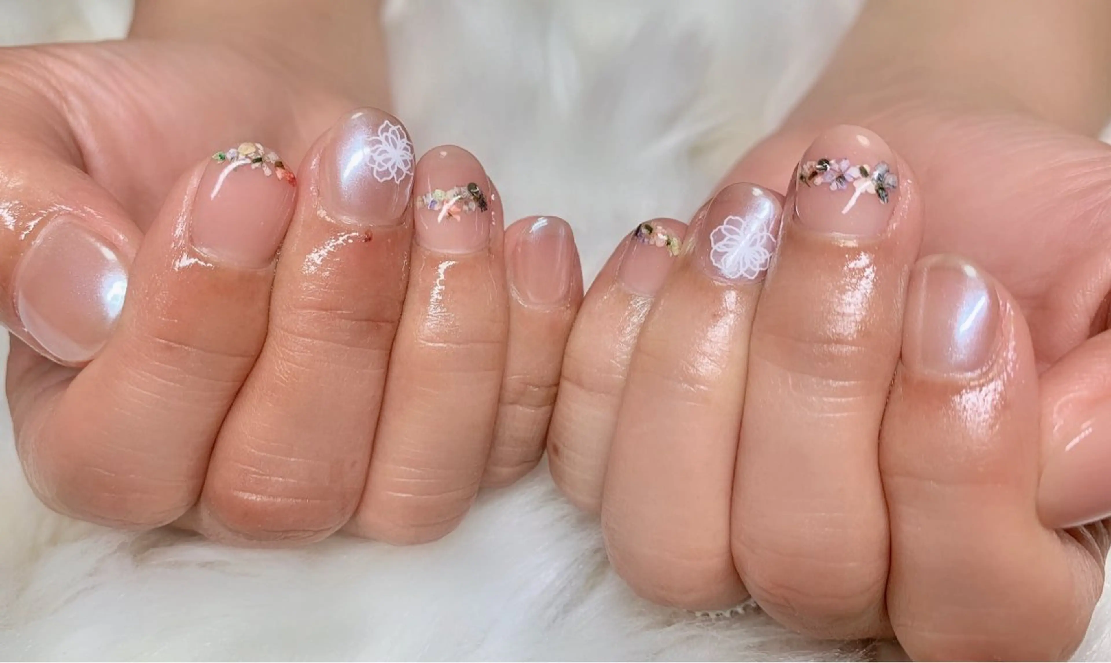 ネイル ハンドネイル nail room LUNA⋆౨ৎ˚⟡のネイルデザイン