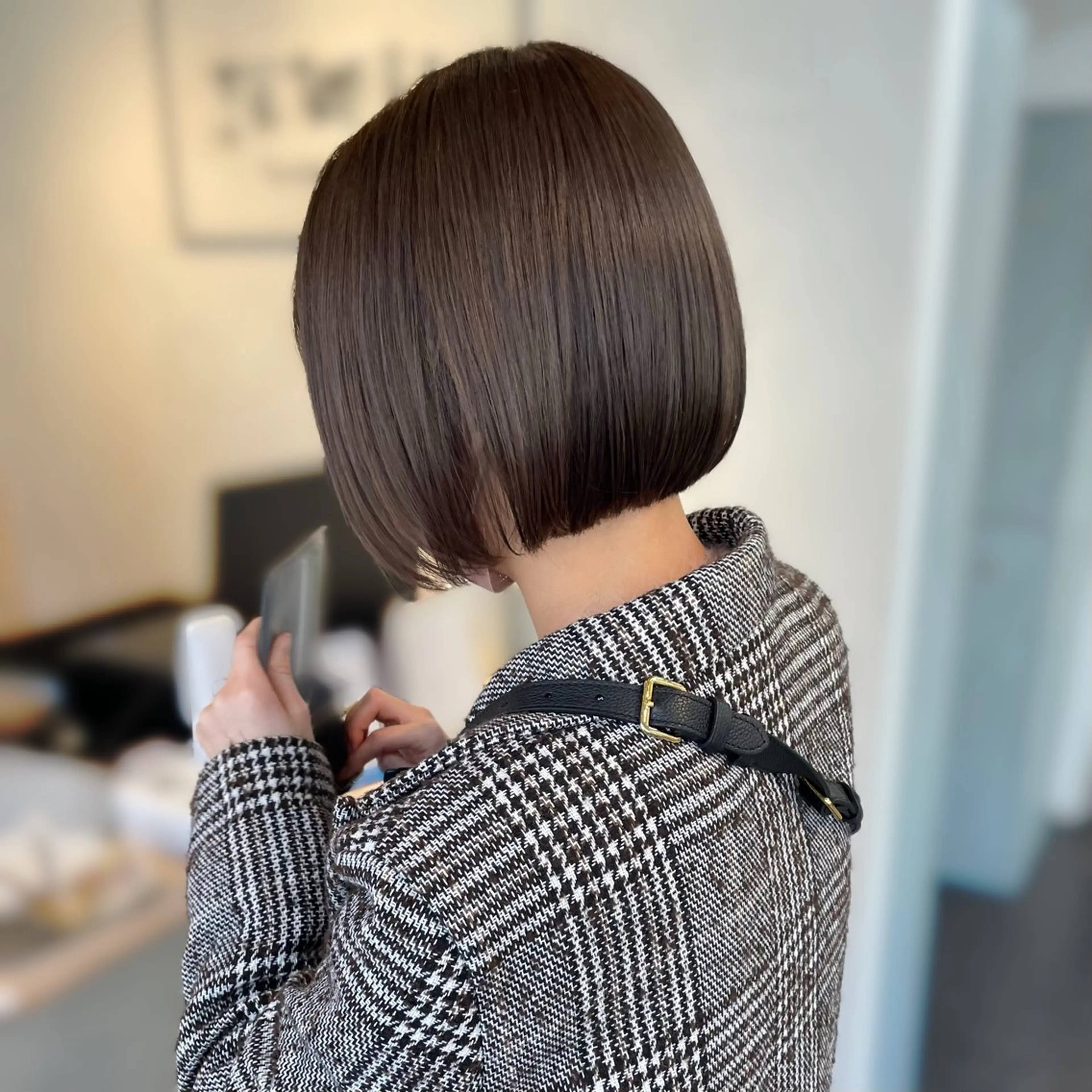 ショート カラー ブリーチなしカラー kana🐱のヘアスタイル