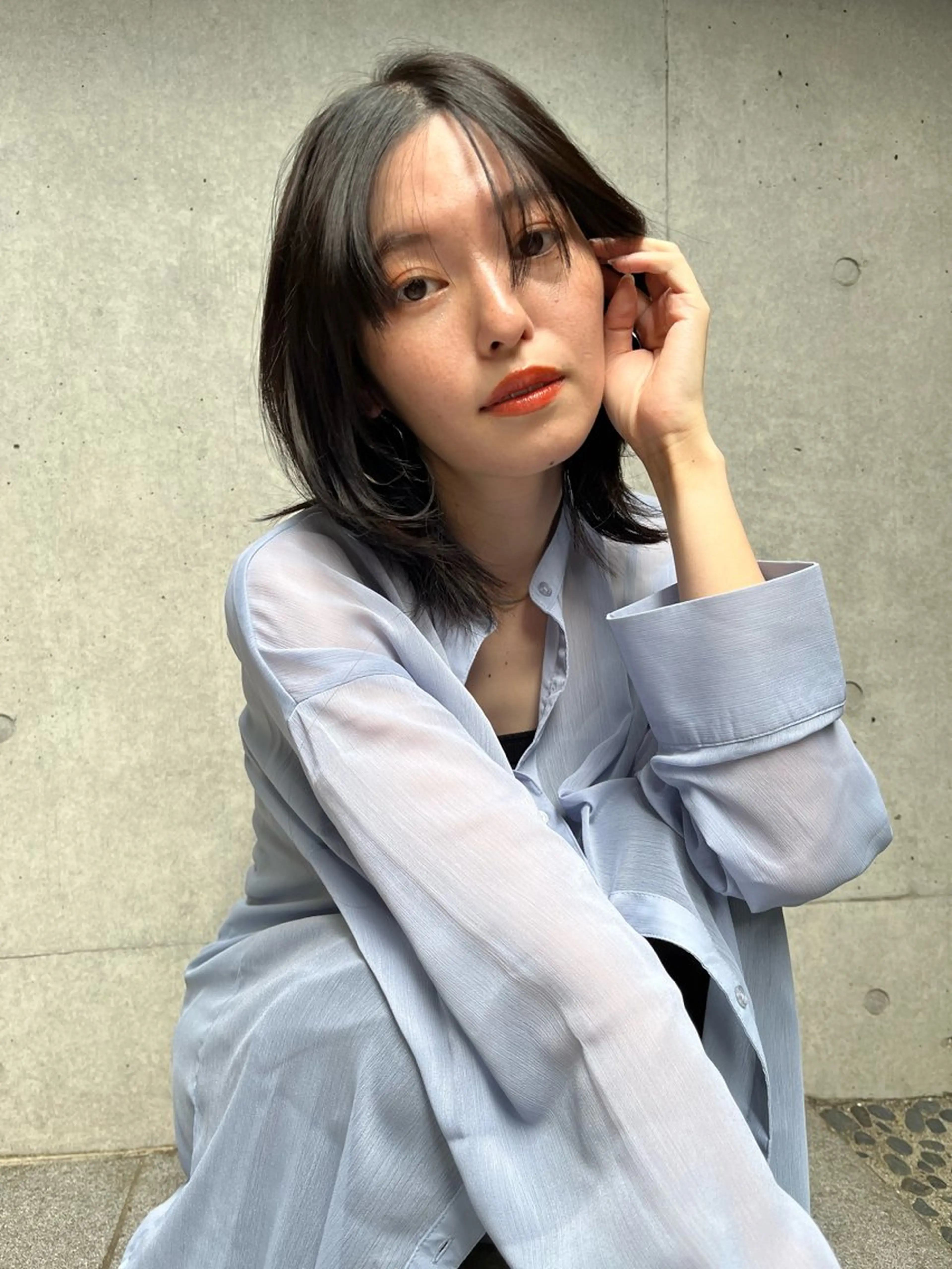 ミディアム 個室髪質改善サロンHANARE by youreshair 神楽坂所属・似合わせ×髪質改善| 矢島沙織のヘアスタイル