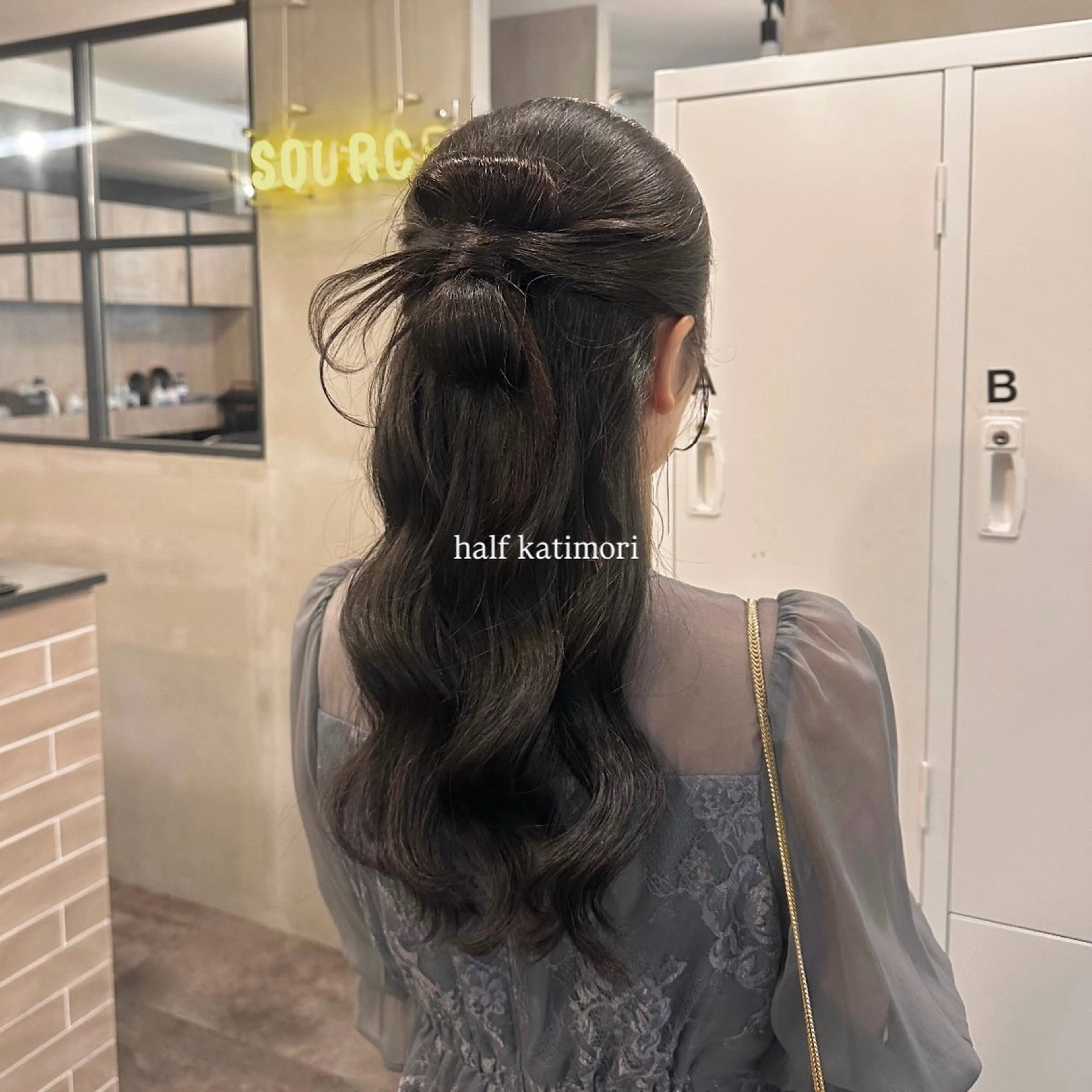 ロング カラー パーマ ヘアアレンジ 韓国風ヘア カット ヘアカラー トリートメント makoto / 韓国風ヘア🎀🪄︎のヘアスタイル