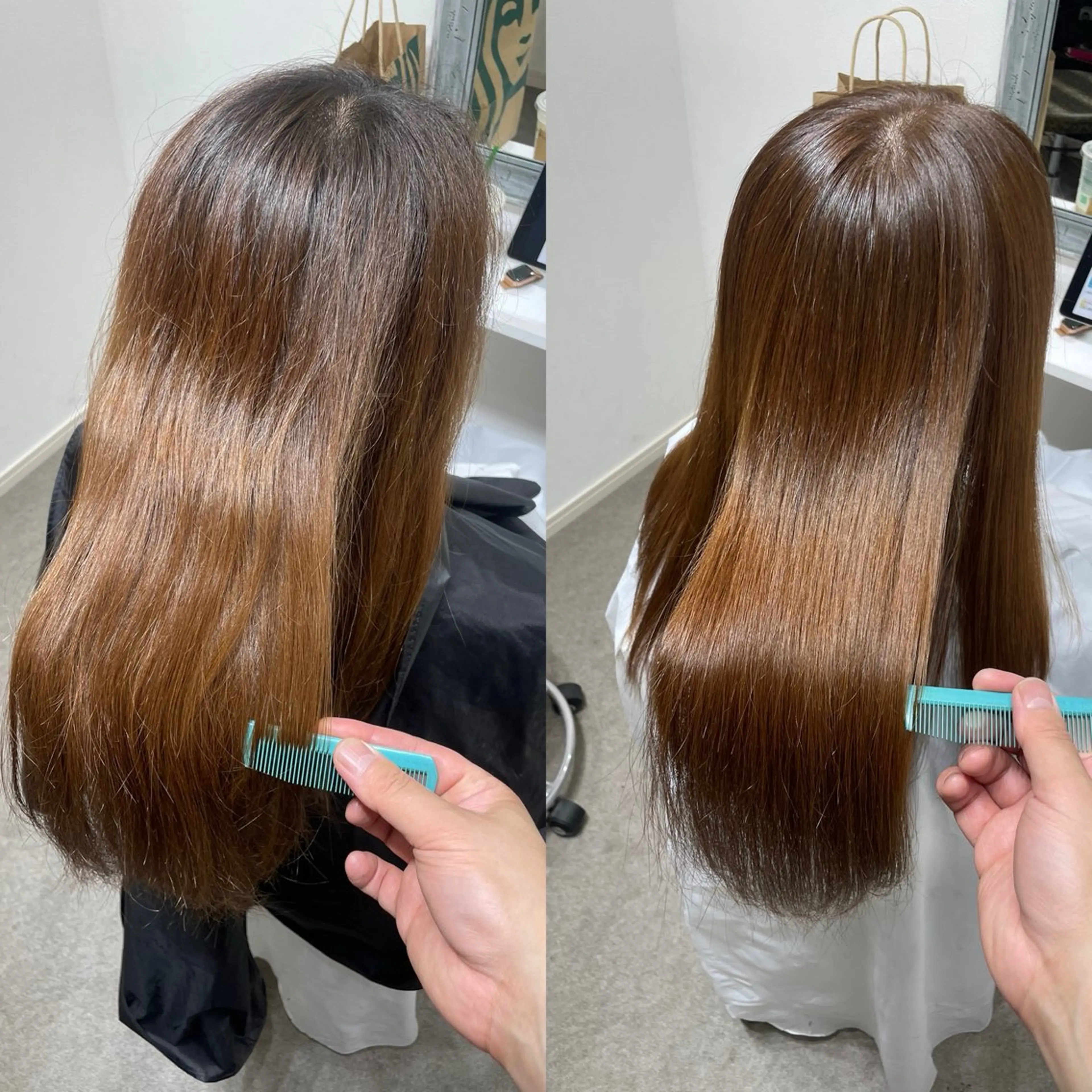 ロング 髪質改善 縮毛矯正 トリートメント 町田で叶う本物の 髪質改善 鍋谷勇のヘアスタイル