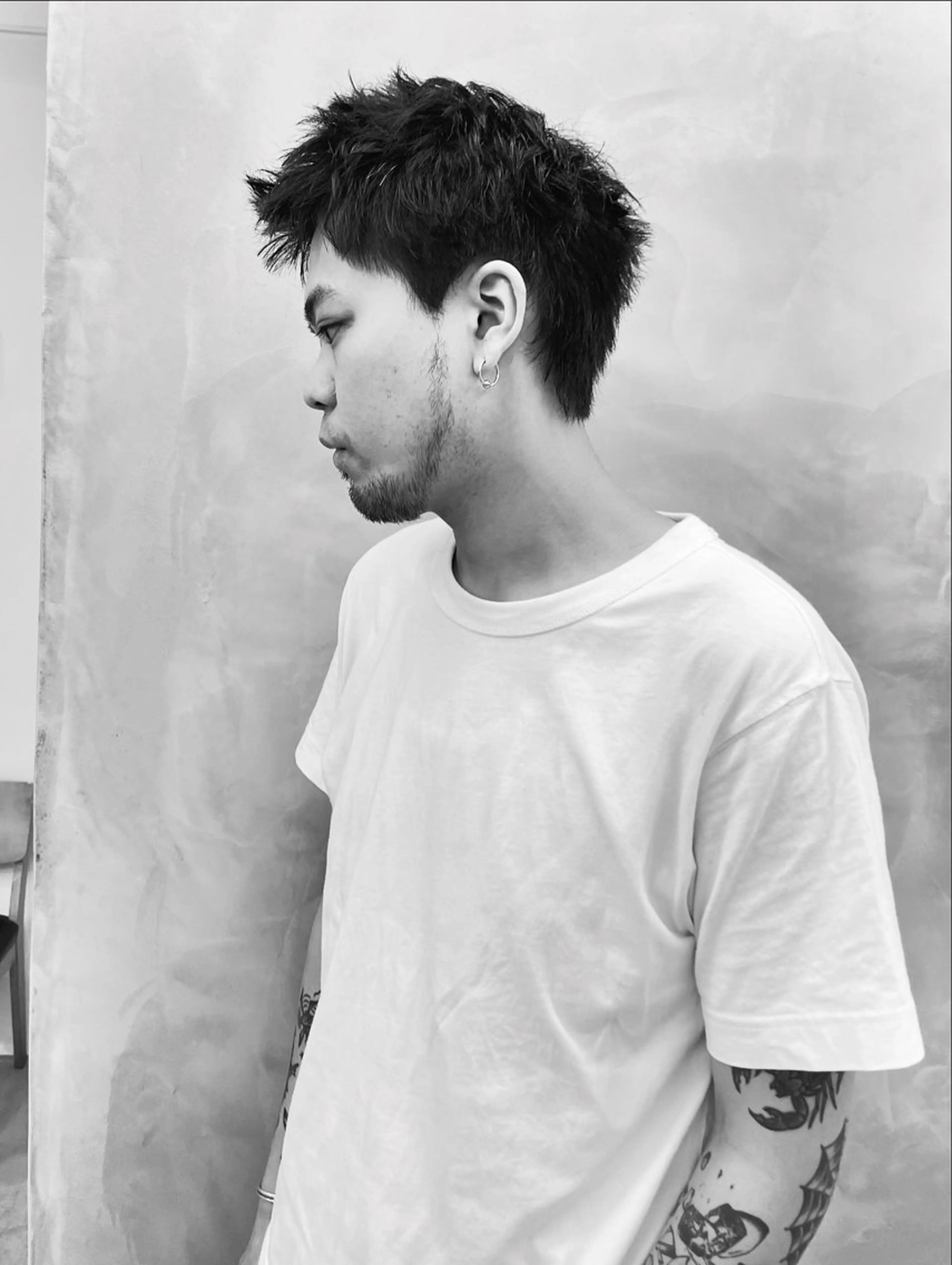 メンズ メンズカット パーマ[佐橋]のヘアスタイル