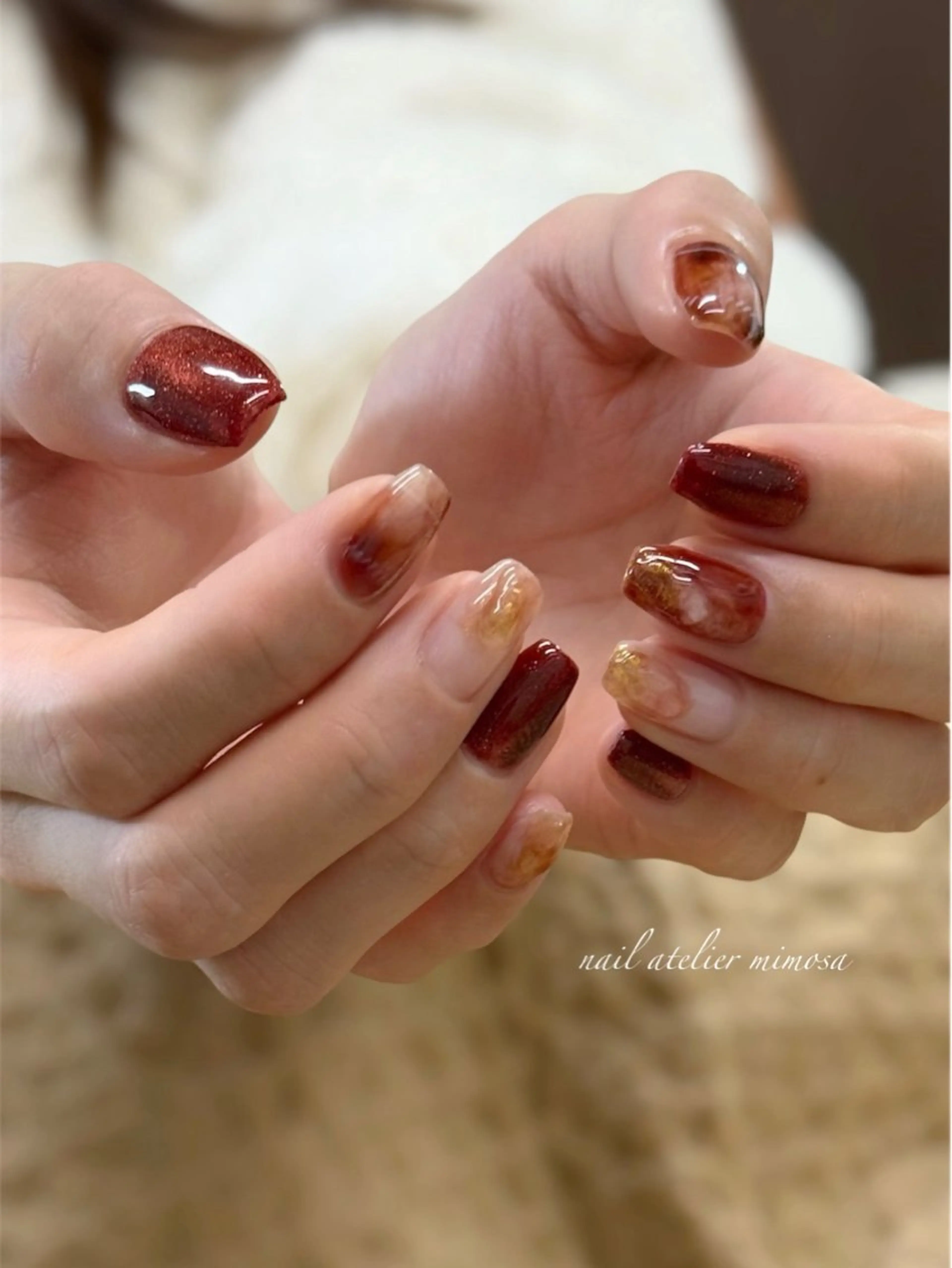 ネイル ハンドネイル いまむら あかりのネイルデザイン