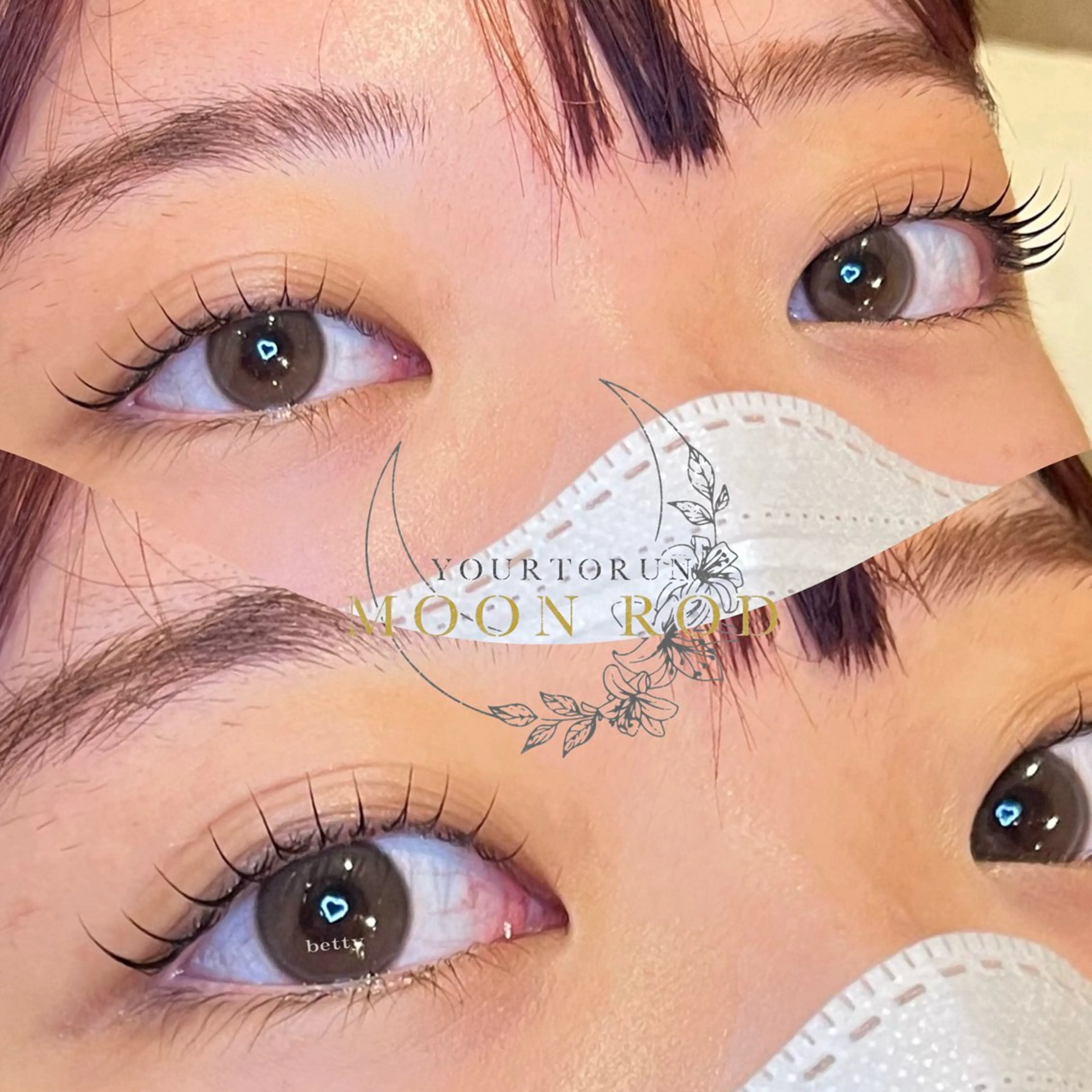 マツエク・マツパ betty ANNAのマツエク・マツパデザイン