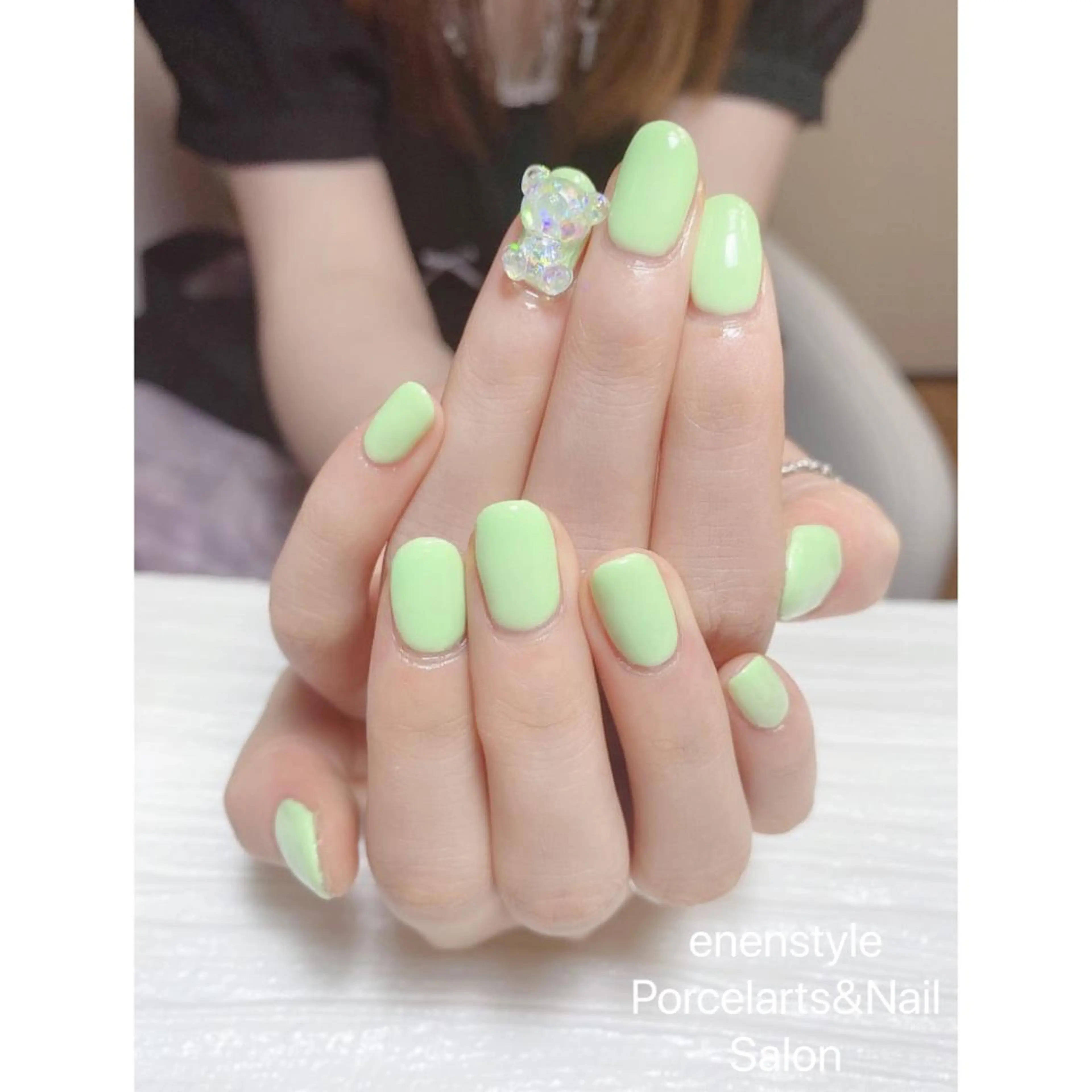 ミディアム ネイル 👑enen style👑のネイルデザイン