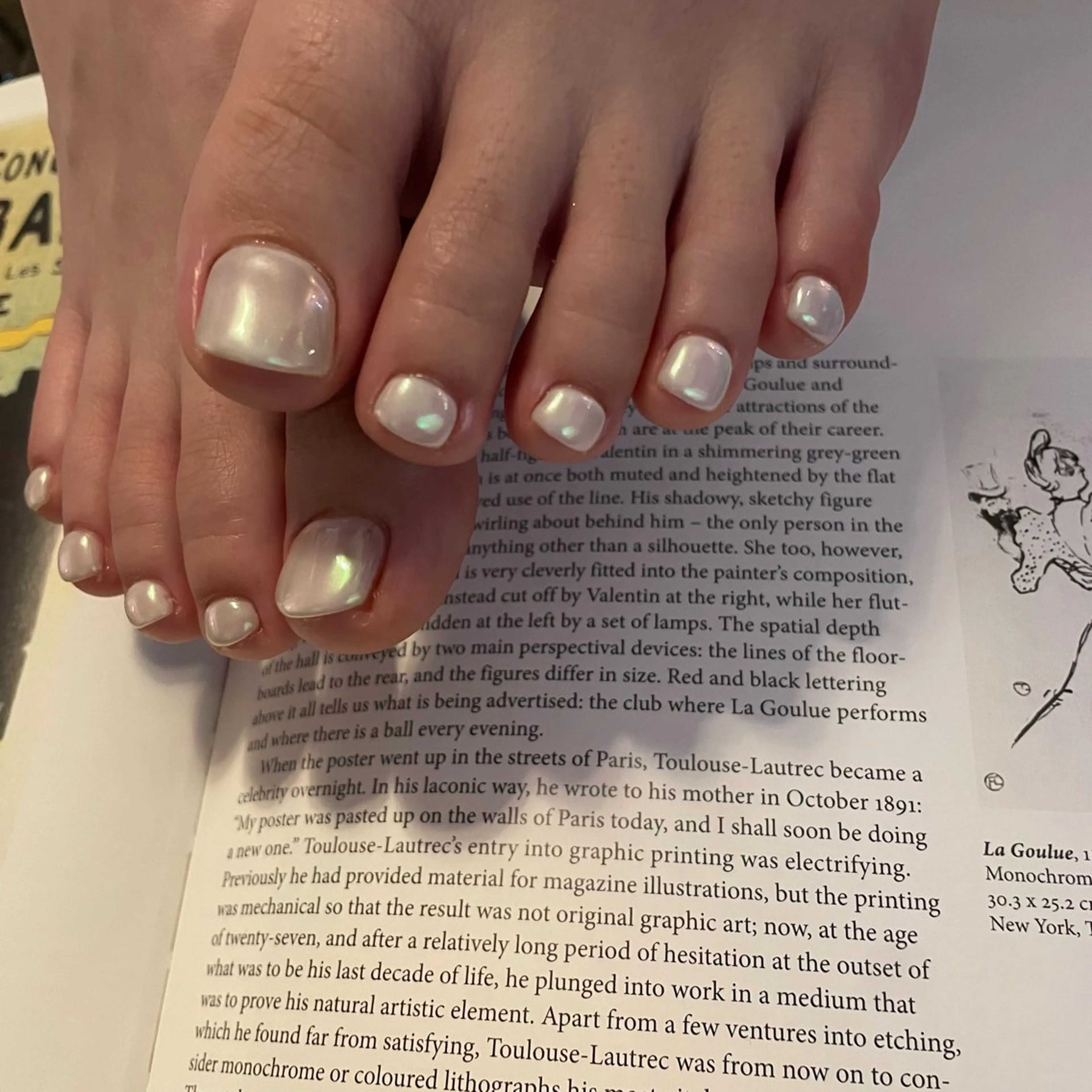 ［foot］ワンカラー / ラメグラ(オフ込み)の写真