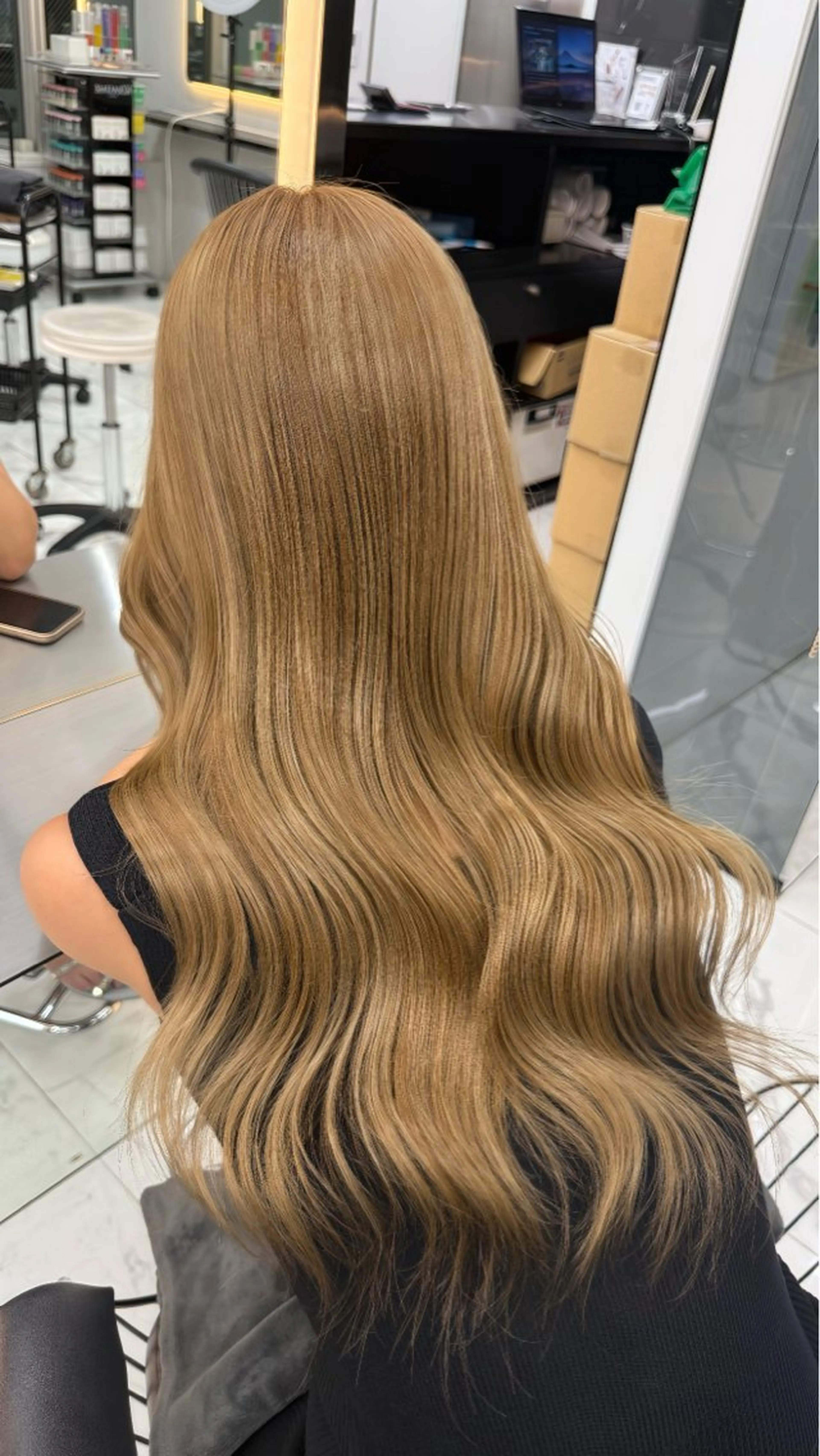 ロング 笠間 啓聖のヘアスタイル