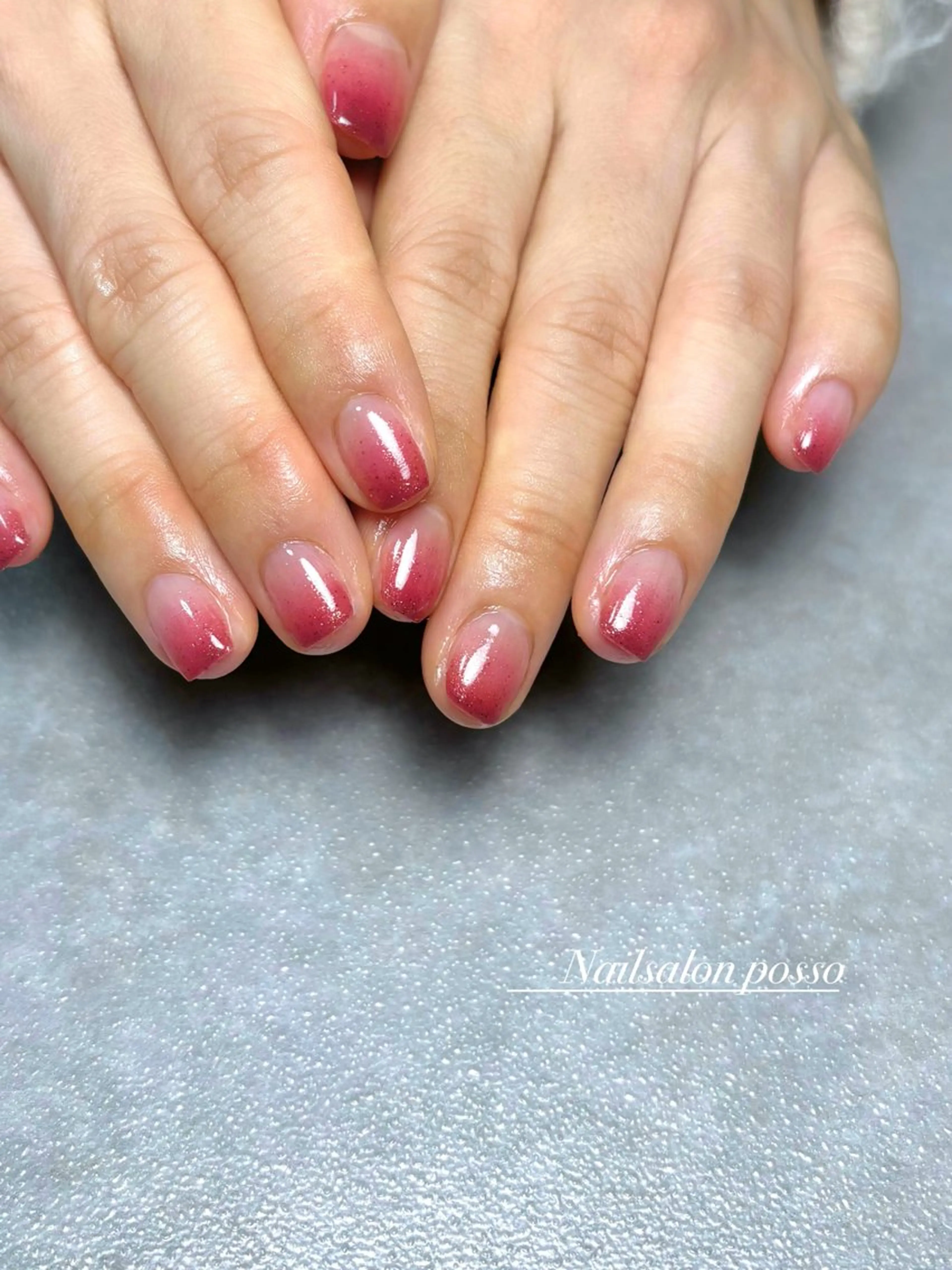 ネイル ラメ(グリッター) ラメグラデーション ハンドネイル Nail Salon Posso所属・Asuka /possoのネイルデザイン