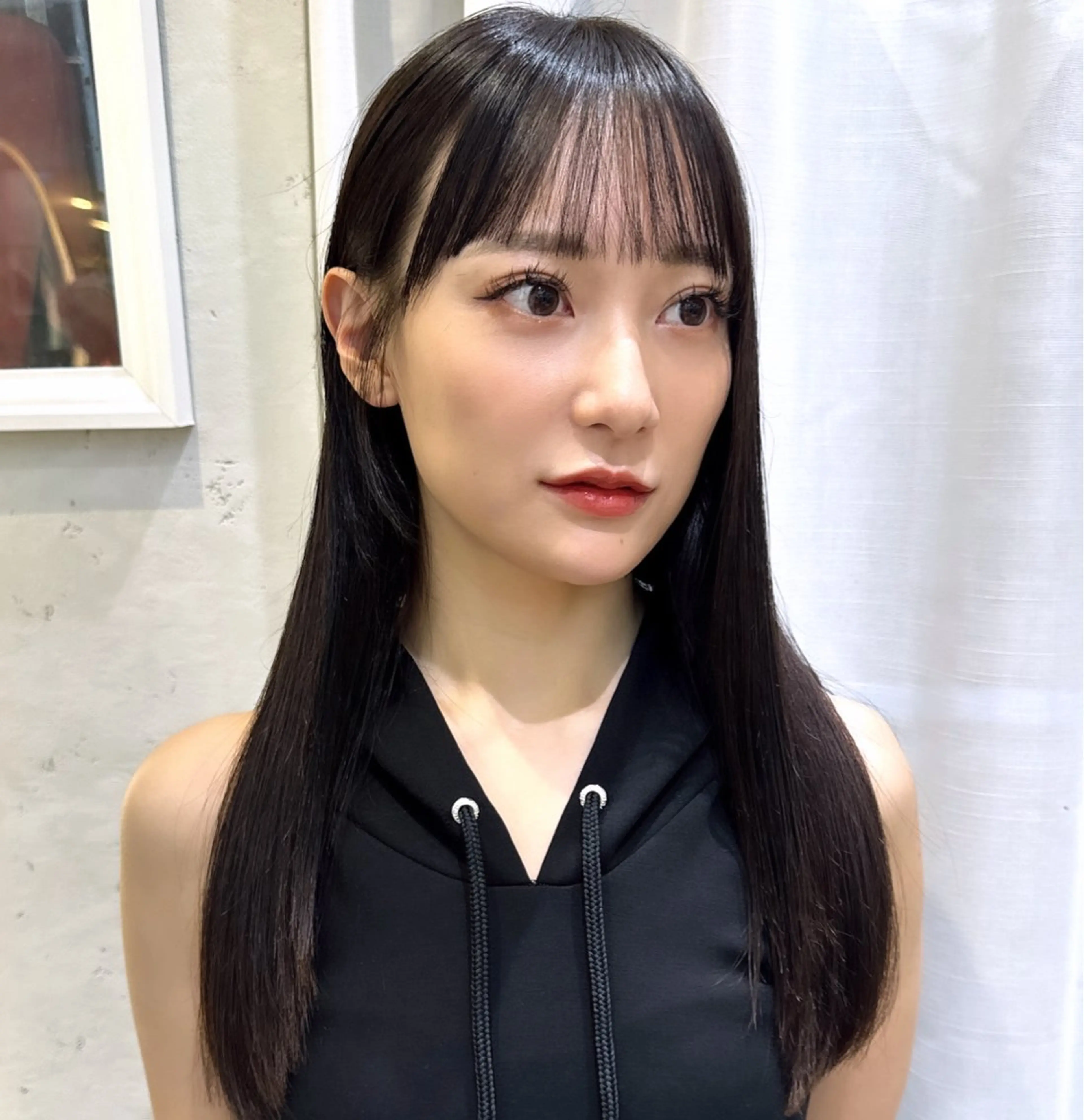 ロング カット ヘアカラー トリートメント 育休中4/30- 予約受付/野崎かよのヘアスタイル