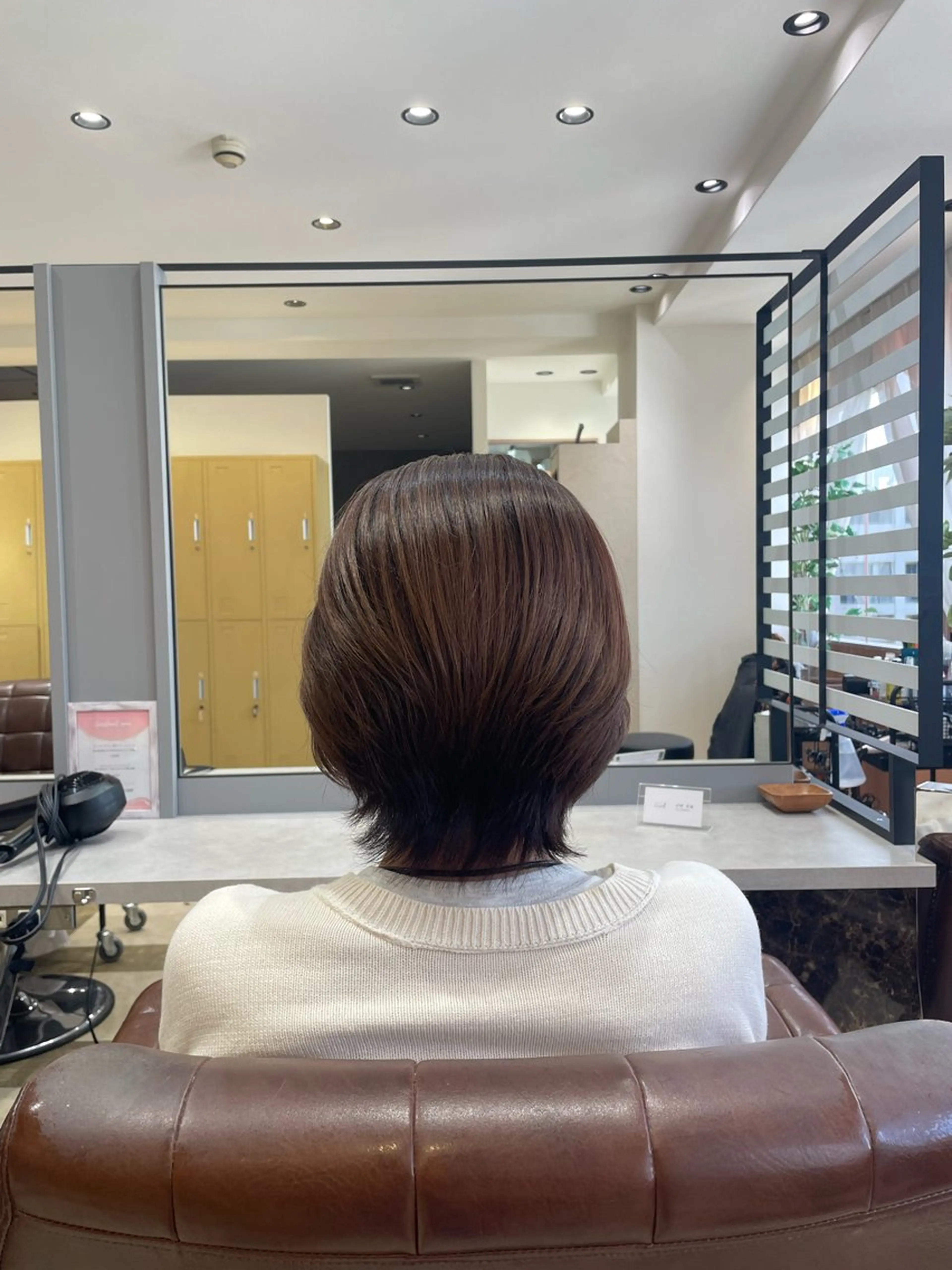 ショート 🧸顔周りカット /透明感🎀のヘアスタイル