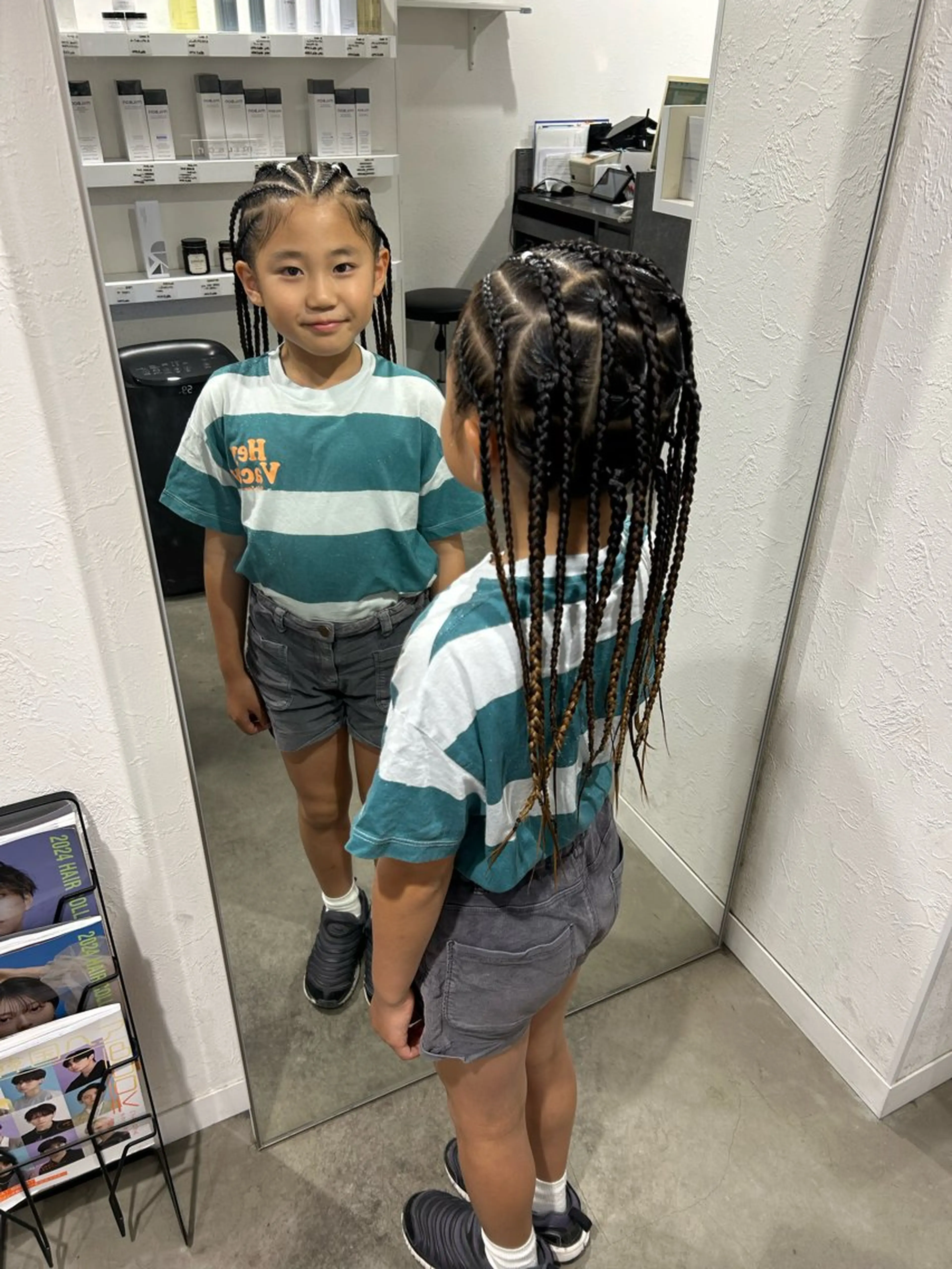 【⚡️イベント・行事に⚡️】全頭コーンロウ⚡️の写真