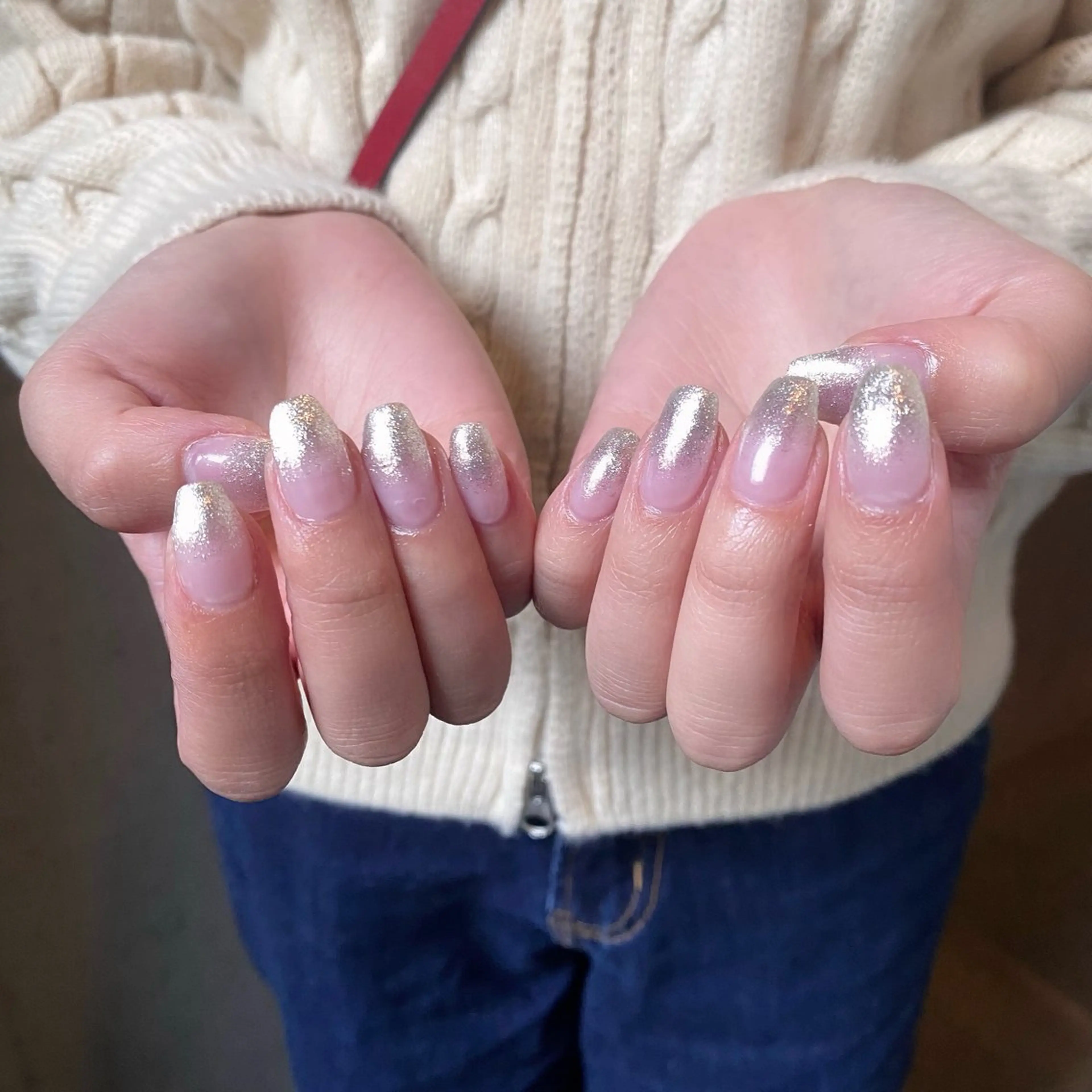 ネイル ラメ(グリッター) ラメグラデーション KONDO RIHO♡のネイルデザイン