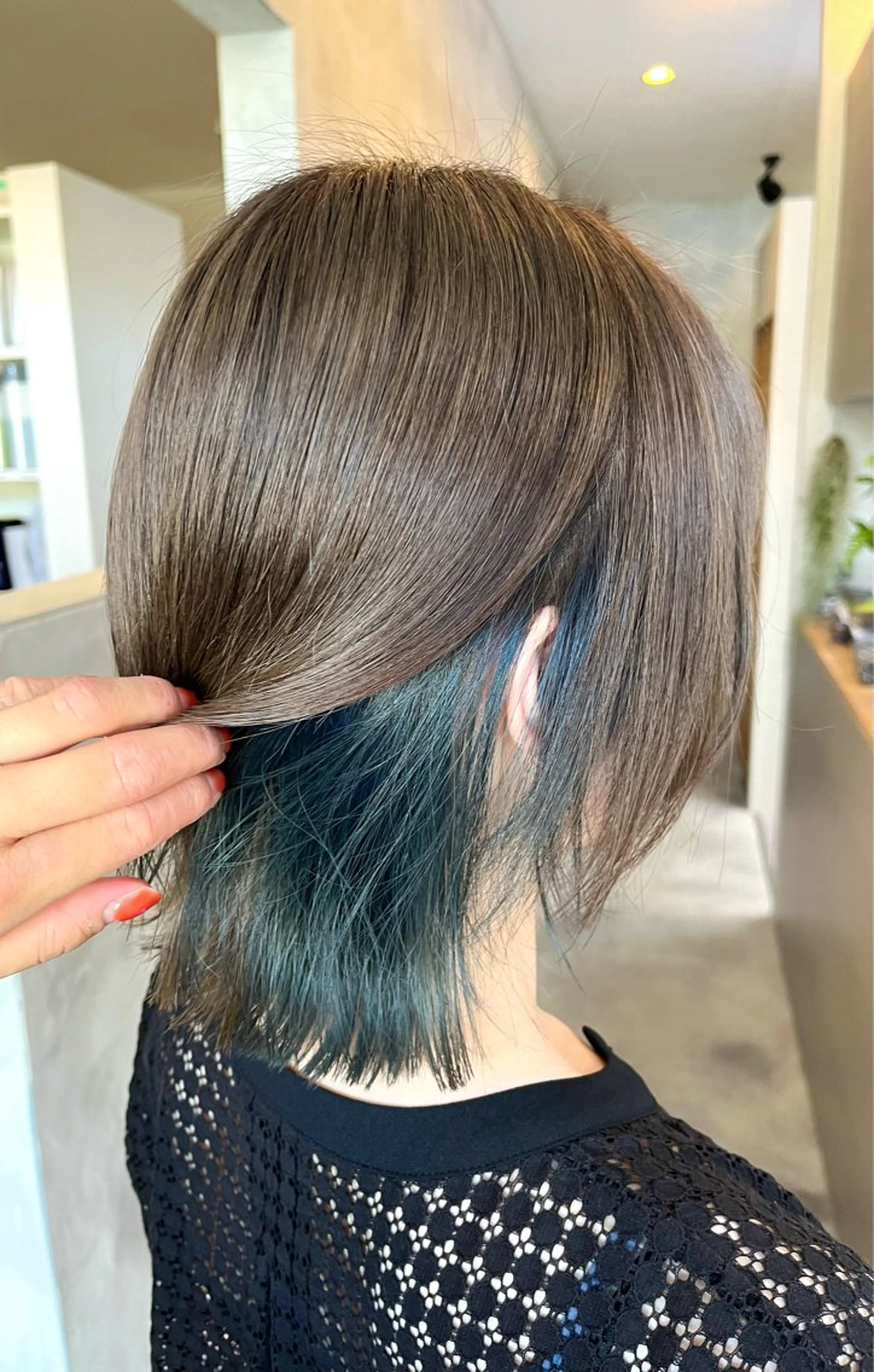 ミディアム カラー Salon de  COCO所属・Yuka /ツヤカラー✨のヘアスタイル