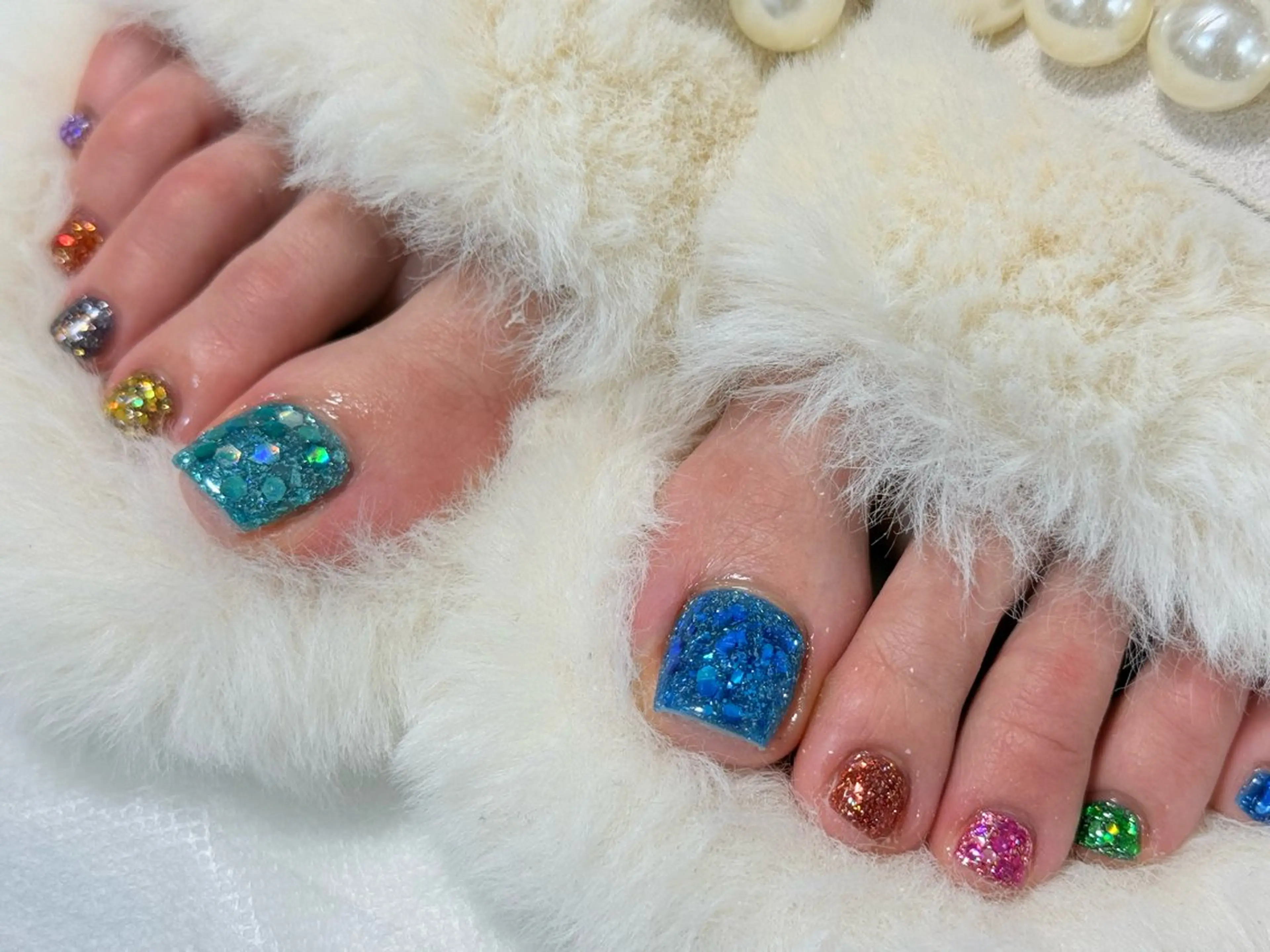 ネイル フットネイル JOJO ネイルのネイルデザイン