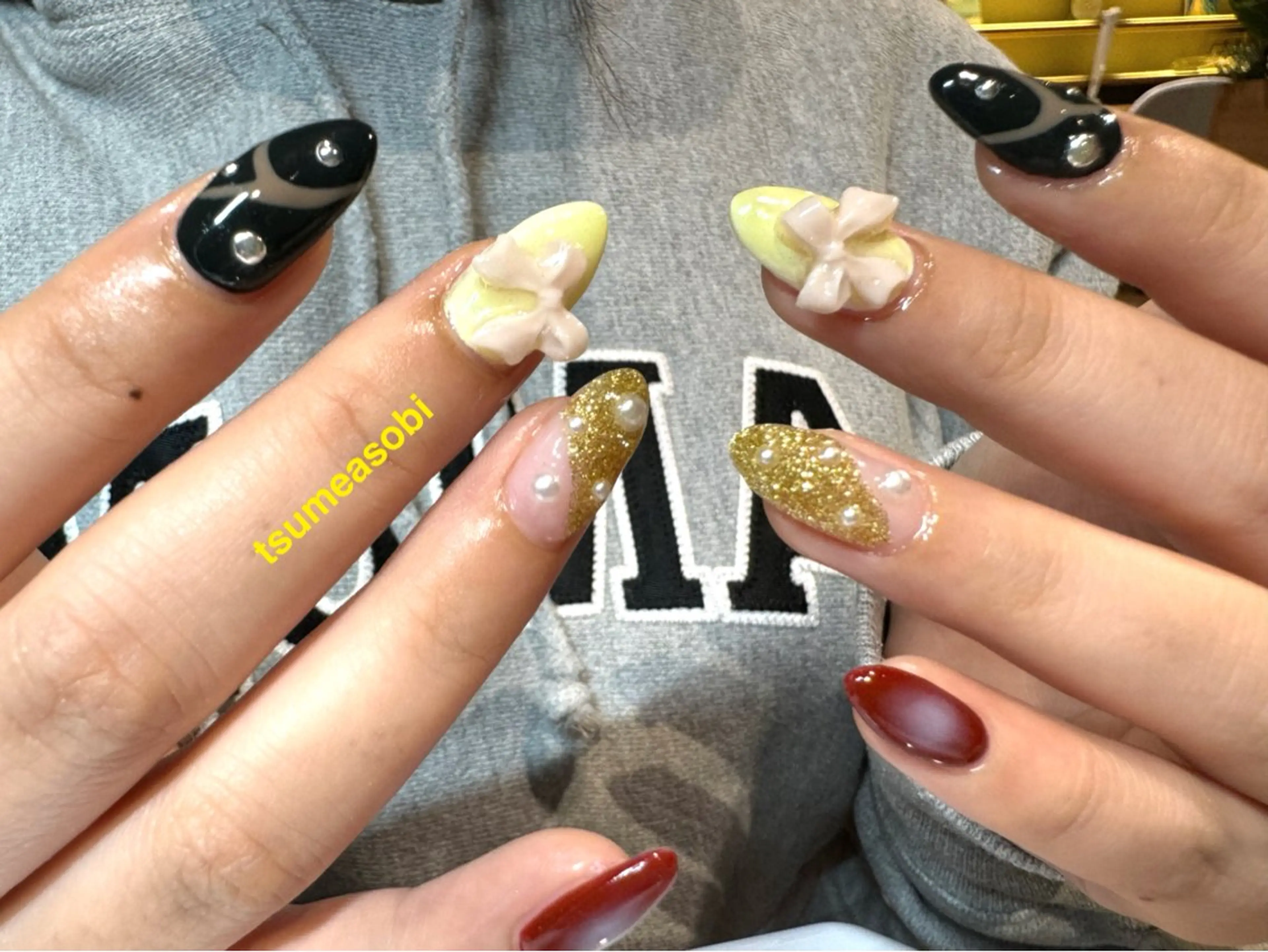 ハンドオフ無しお持ち込みデザインやり放題❗️（成人式・ブライダル・特殊なアート）事前に画像やイメージ確認します！の写真