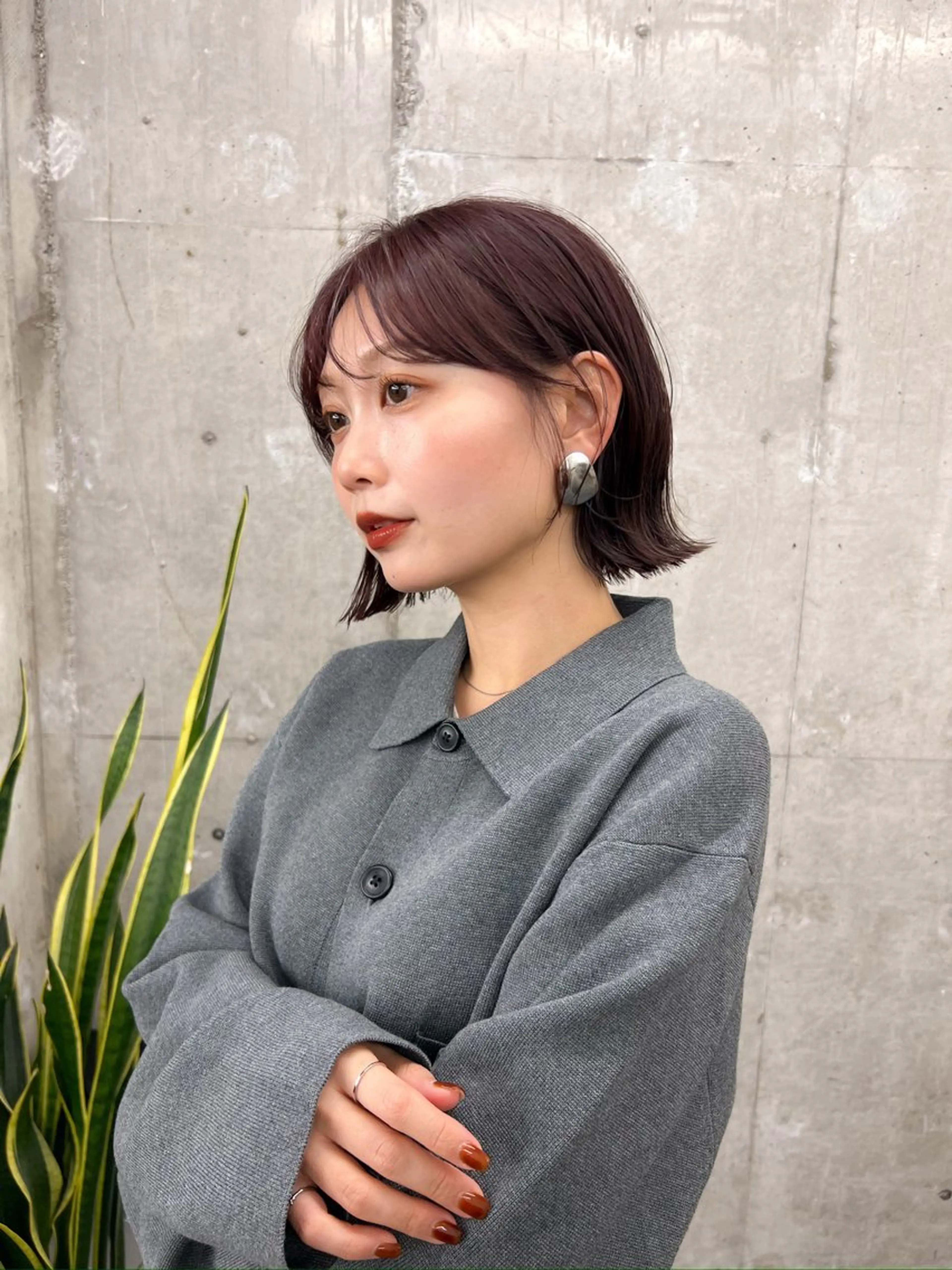 ショート カラー 🥑🫧田實 紗和 ボブ/暖色カラー🩰のヘアスタイル