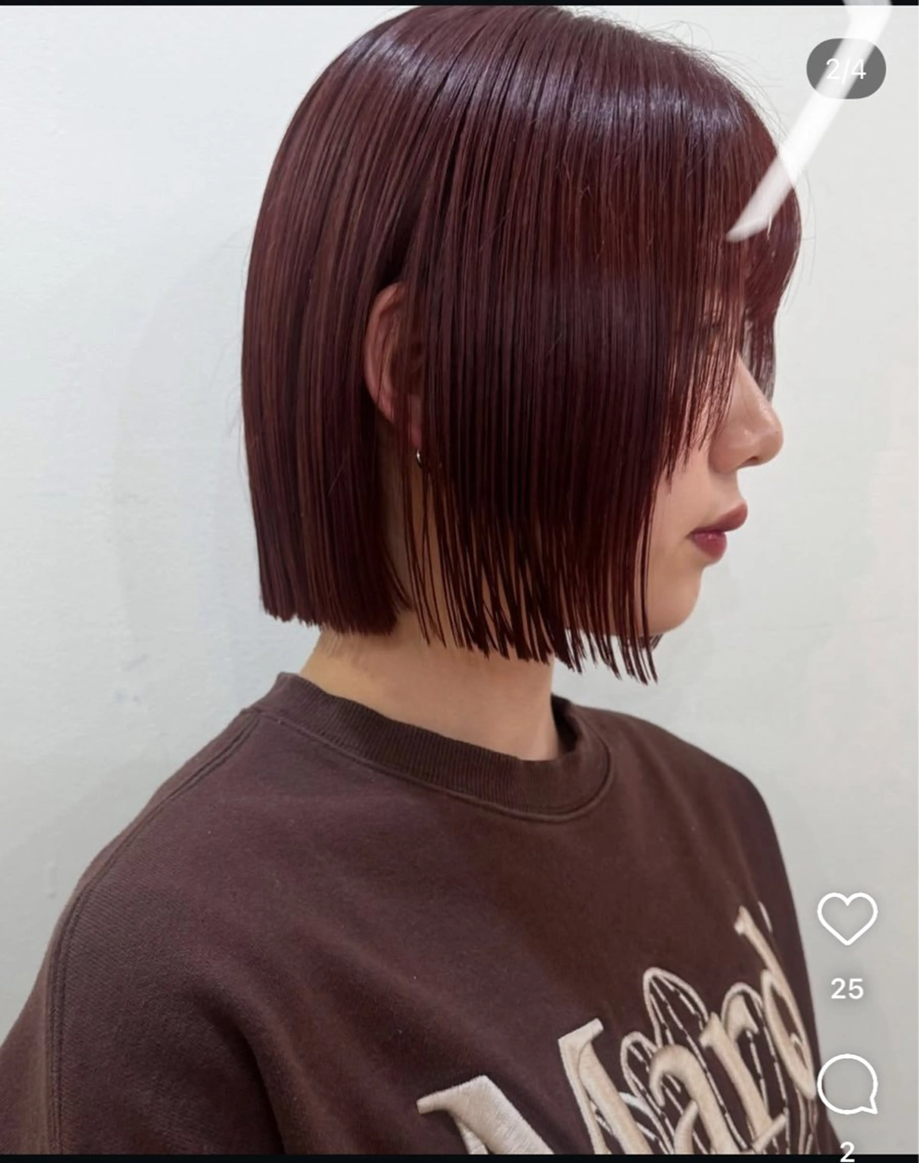 ショート カット 🌷レイヤー・ボブ /tomomi🌷のヘアスタイル