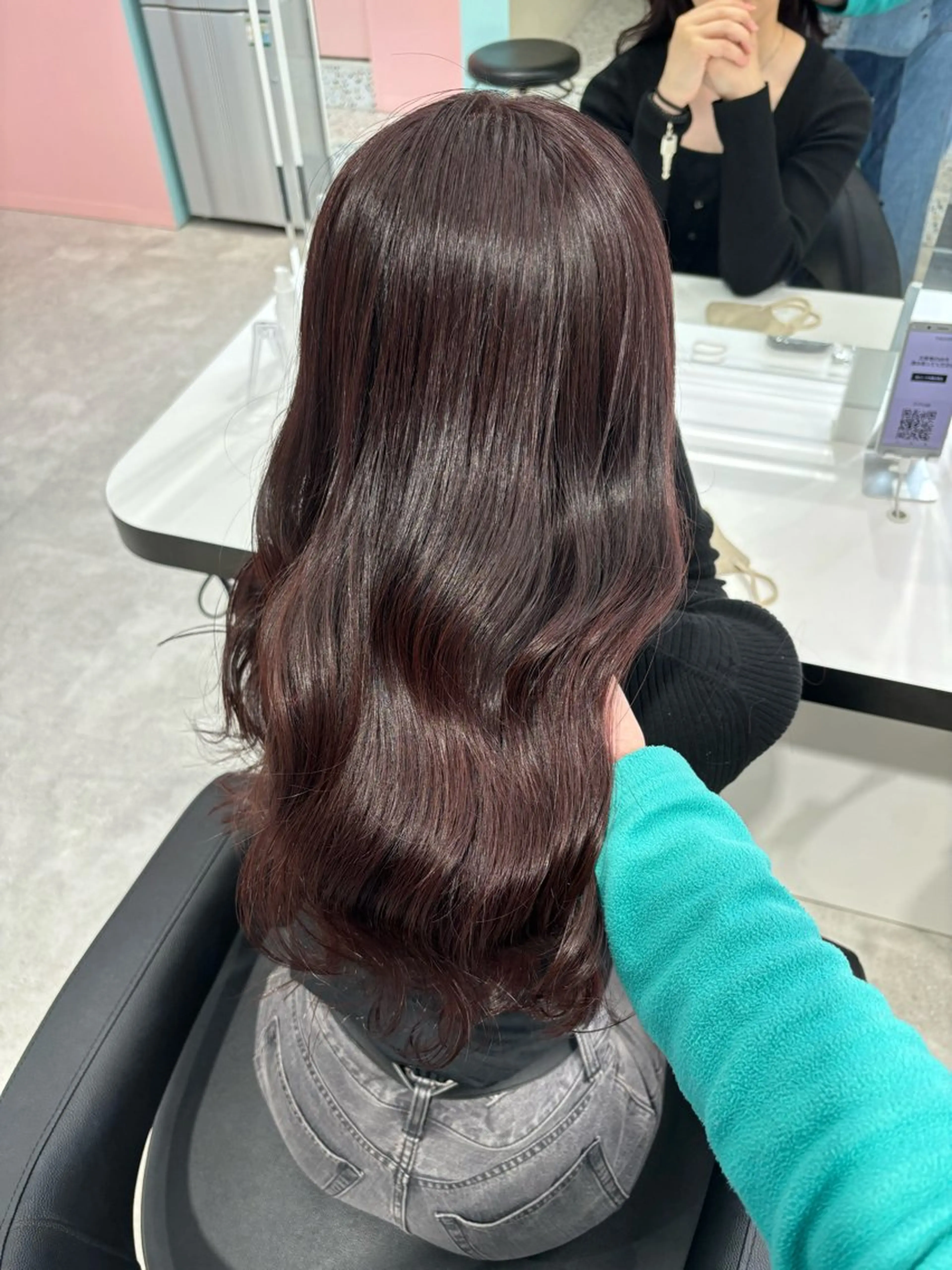 セミロング Wカラー/暖色/べ ージュりく©︎🐝のヘアスタイル