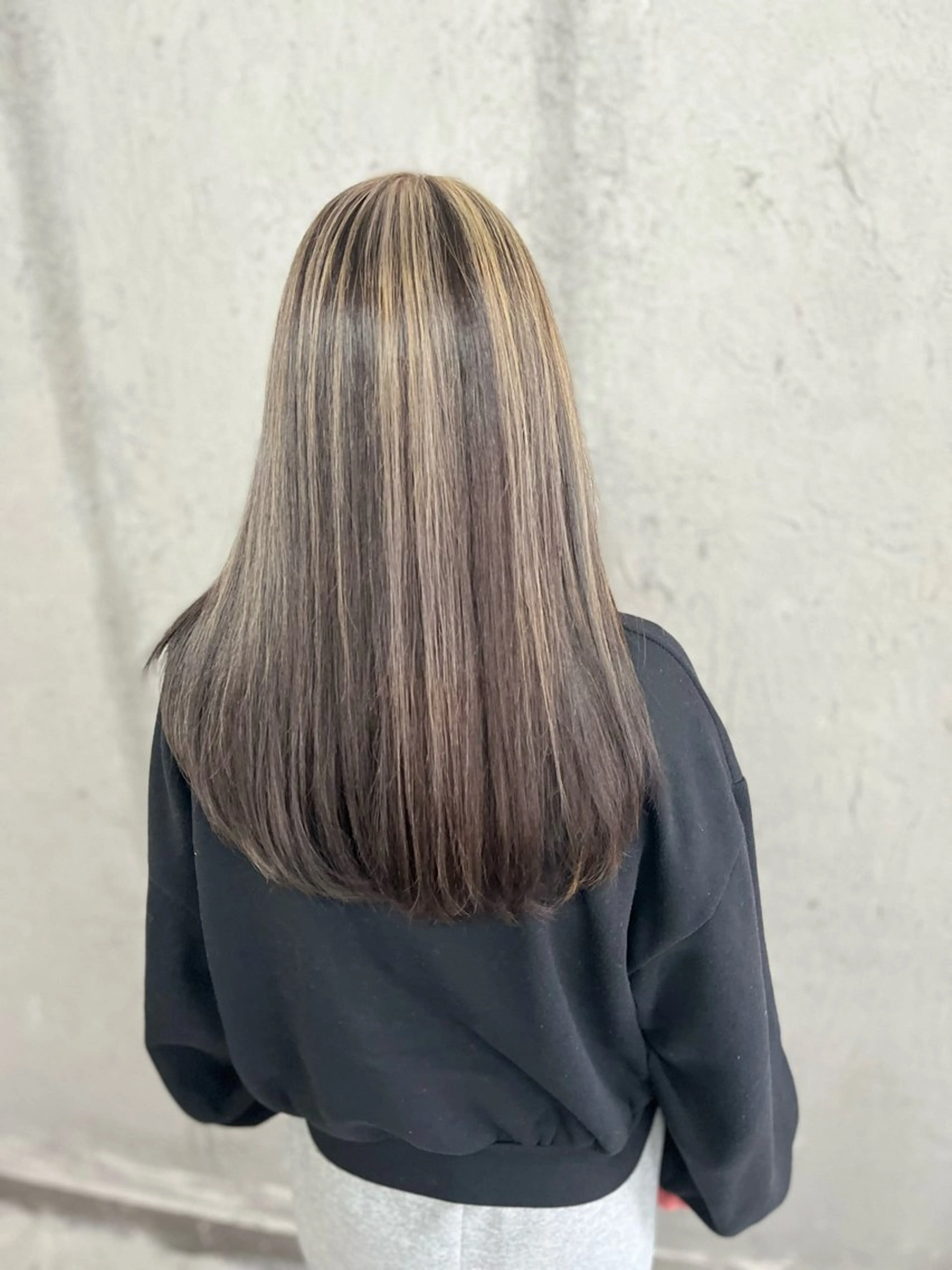 ロング カラー カット ヘアカラー Mariana雛/ 西大分/ハイライトのヘアスタイル