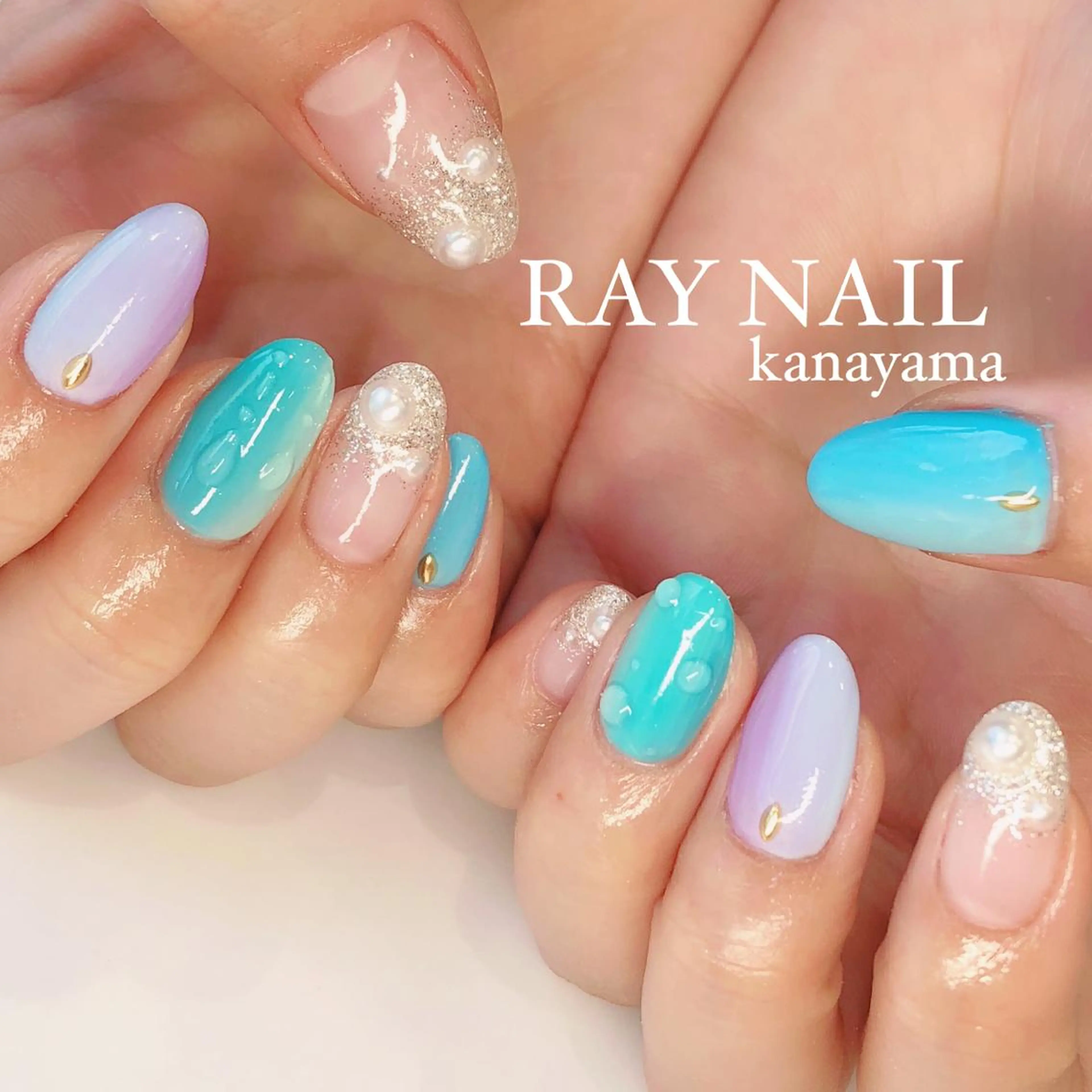 ネイル Arowa 伊田のネイルデザイン