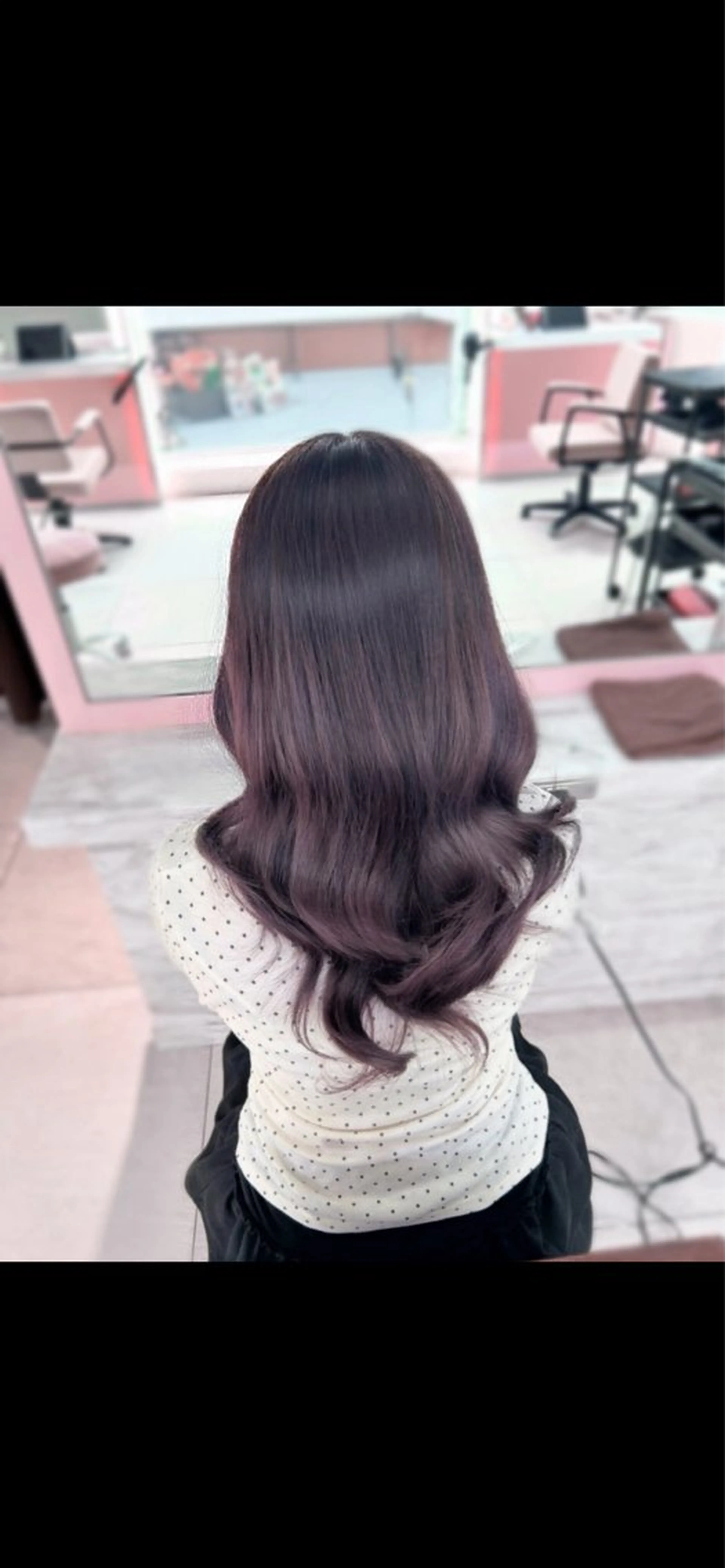 セミロング yuuna モデル募集中🤍のヘアスタイル