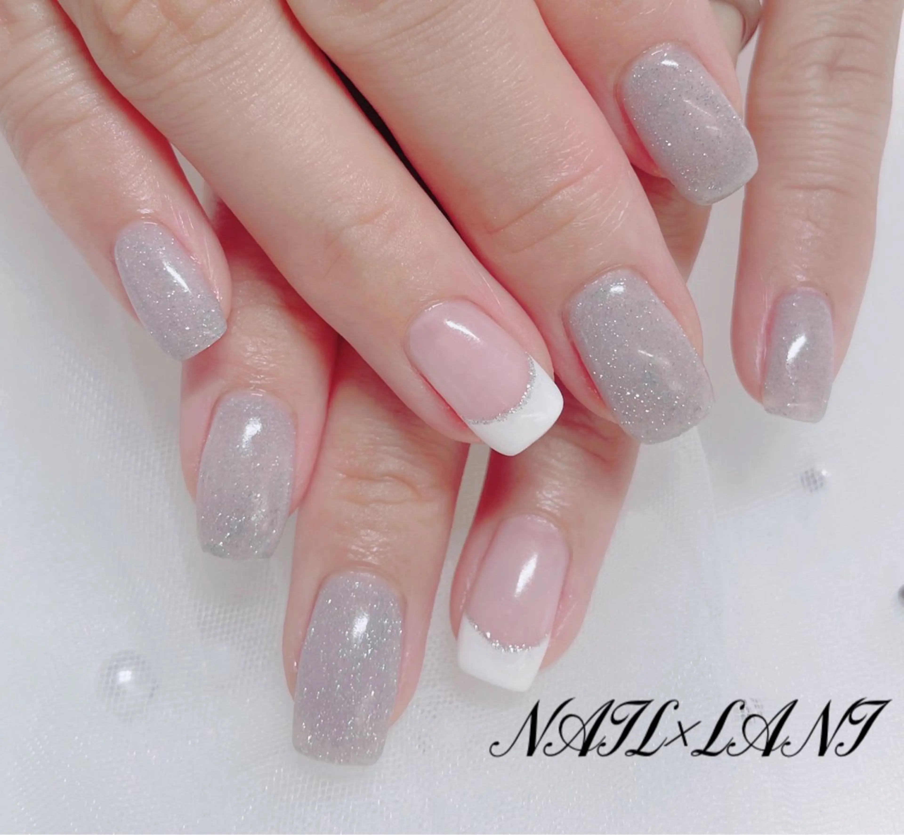 ネイル フットネイル ジェルネイル マグネットネイル パラジェル ハンドネイル 一之瀬 柚季のネイルデザイン