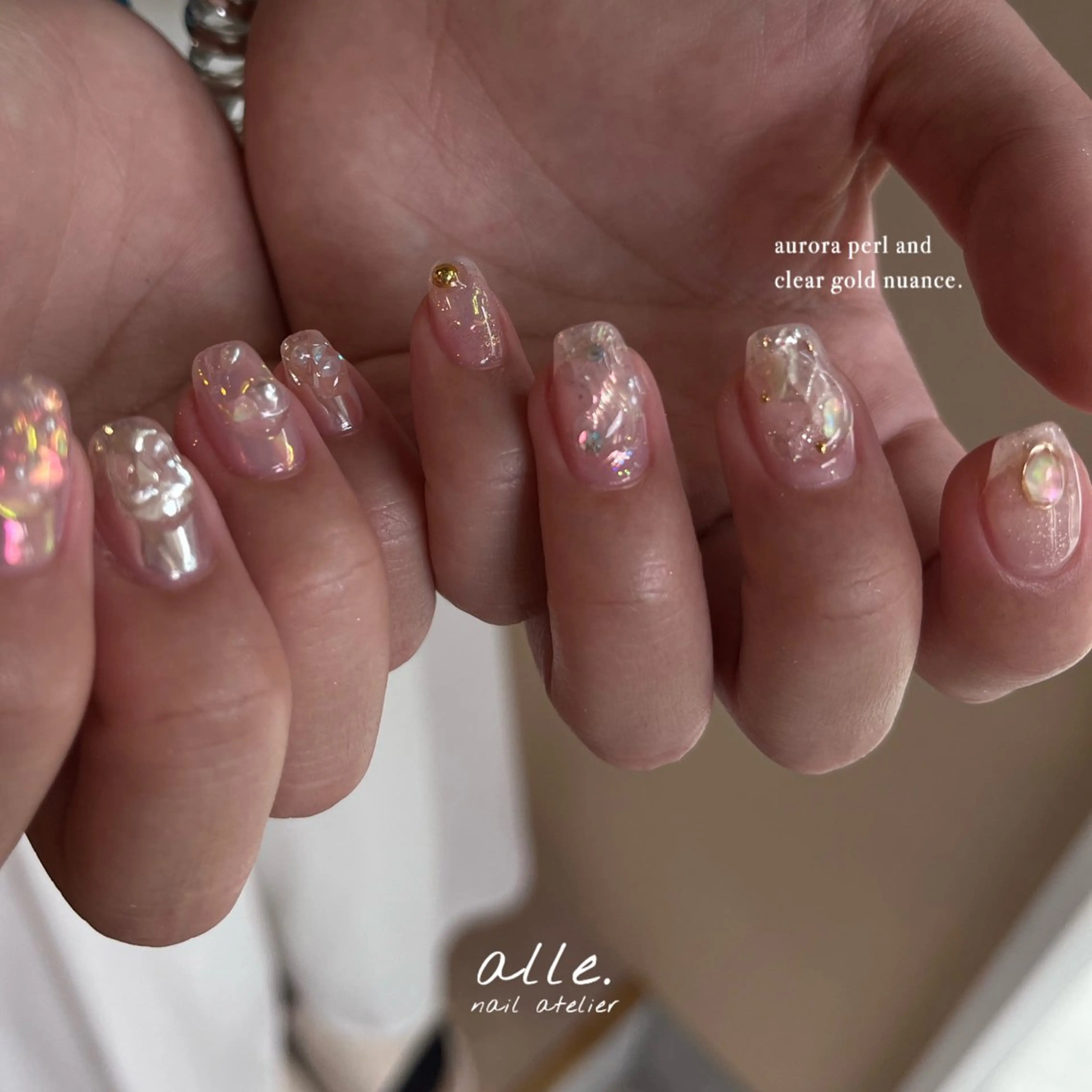 ネイル ハンドネイル atelier alle.のネイルデザイン