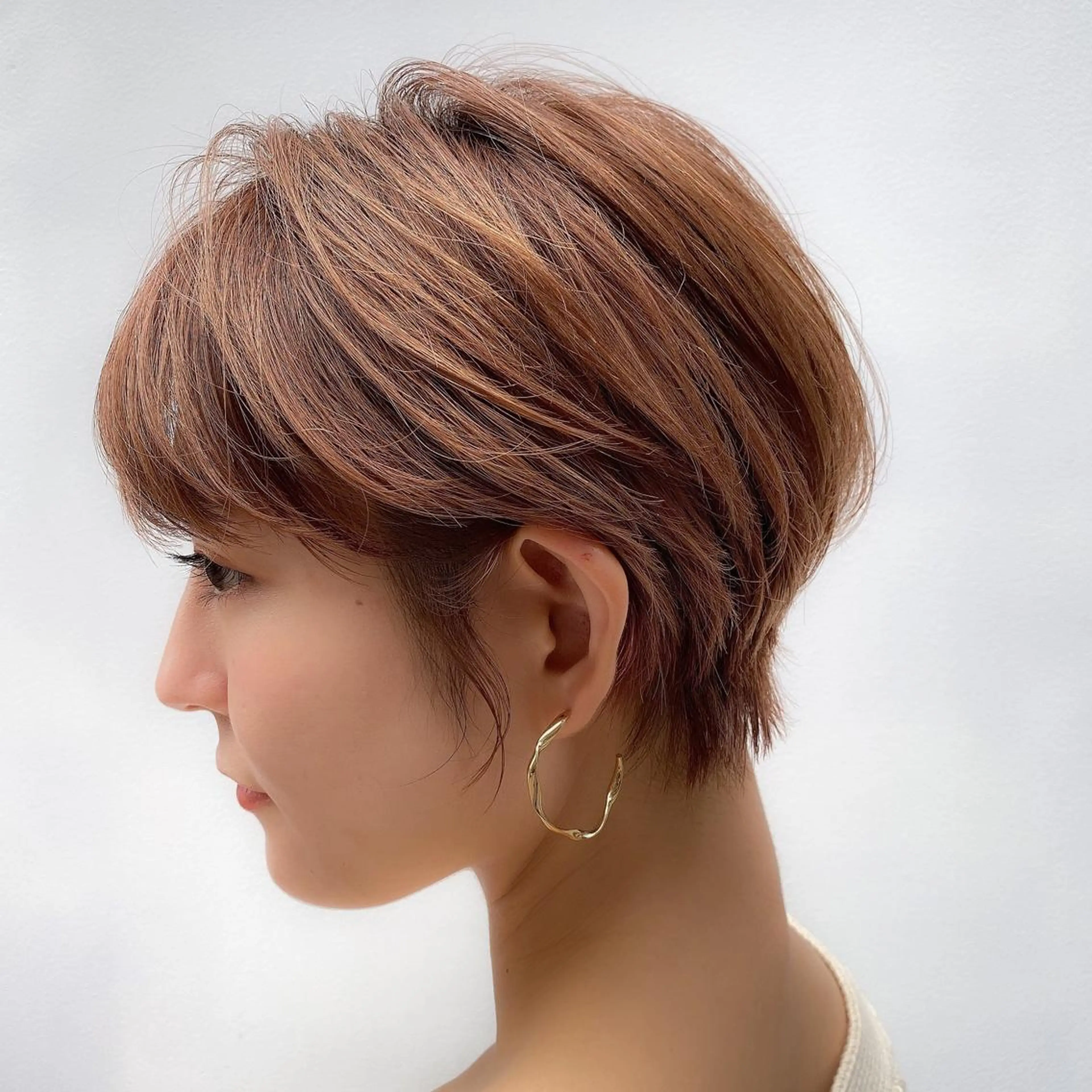 ショート カット ヘアカラー トリートメント ヘッドスパ 🇰🇷韓国レイヤー 錦糸町【北山謙三】のヘアスタイル