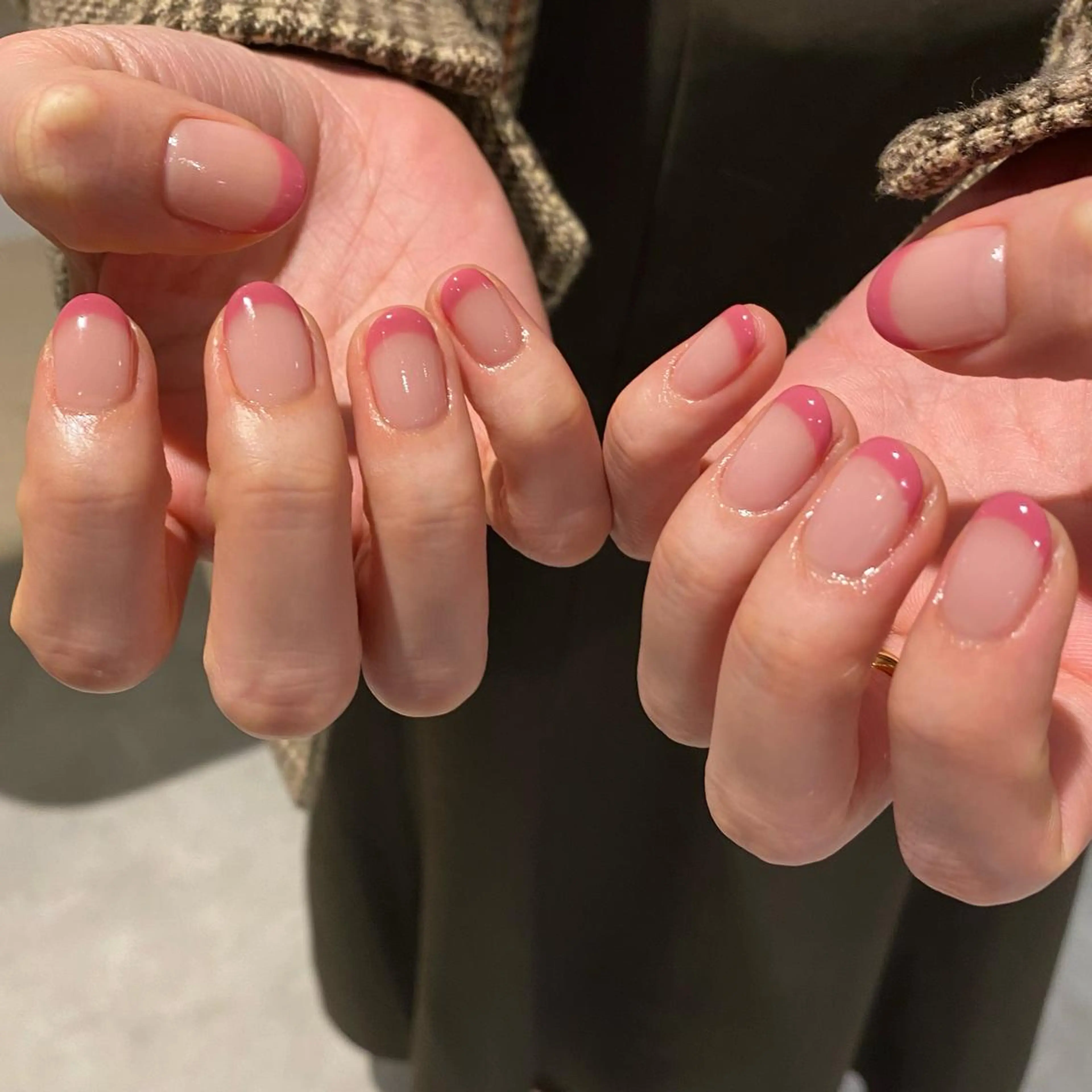 ネイル ニュアンスネイル ハンドネイル RINO AMANE nailのネイルデザイン