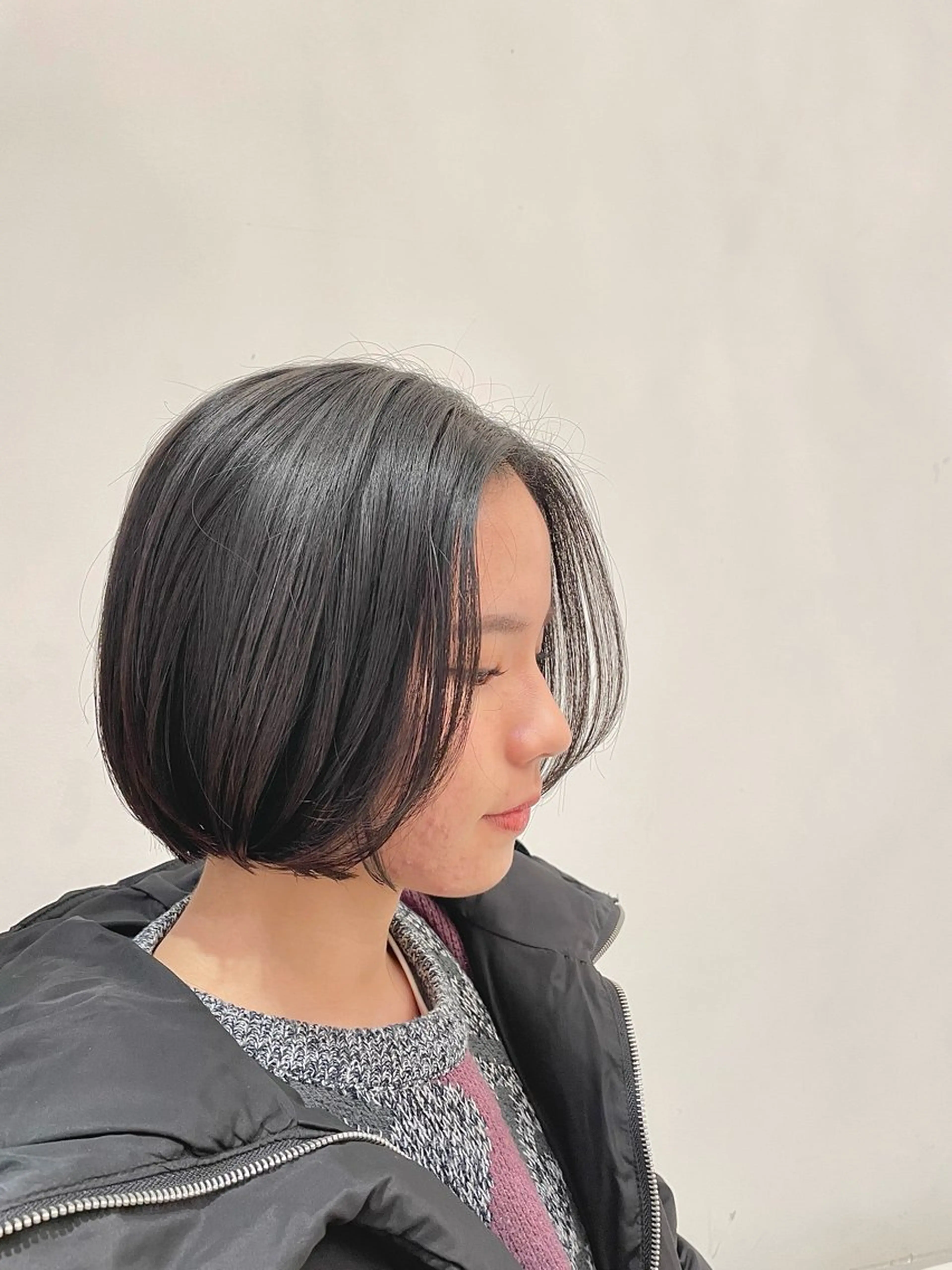 ショート ボブ 顔周りカット レイヤーカット カット CUTS 東尾道/ 市川聖也のヘアスタイル