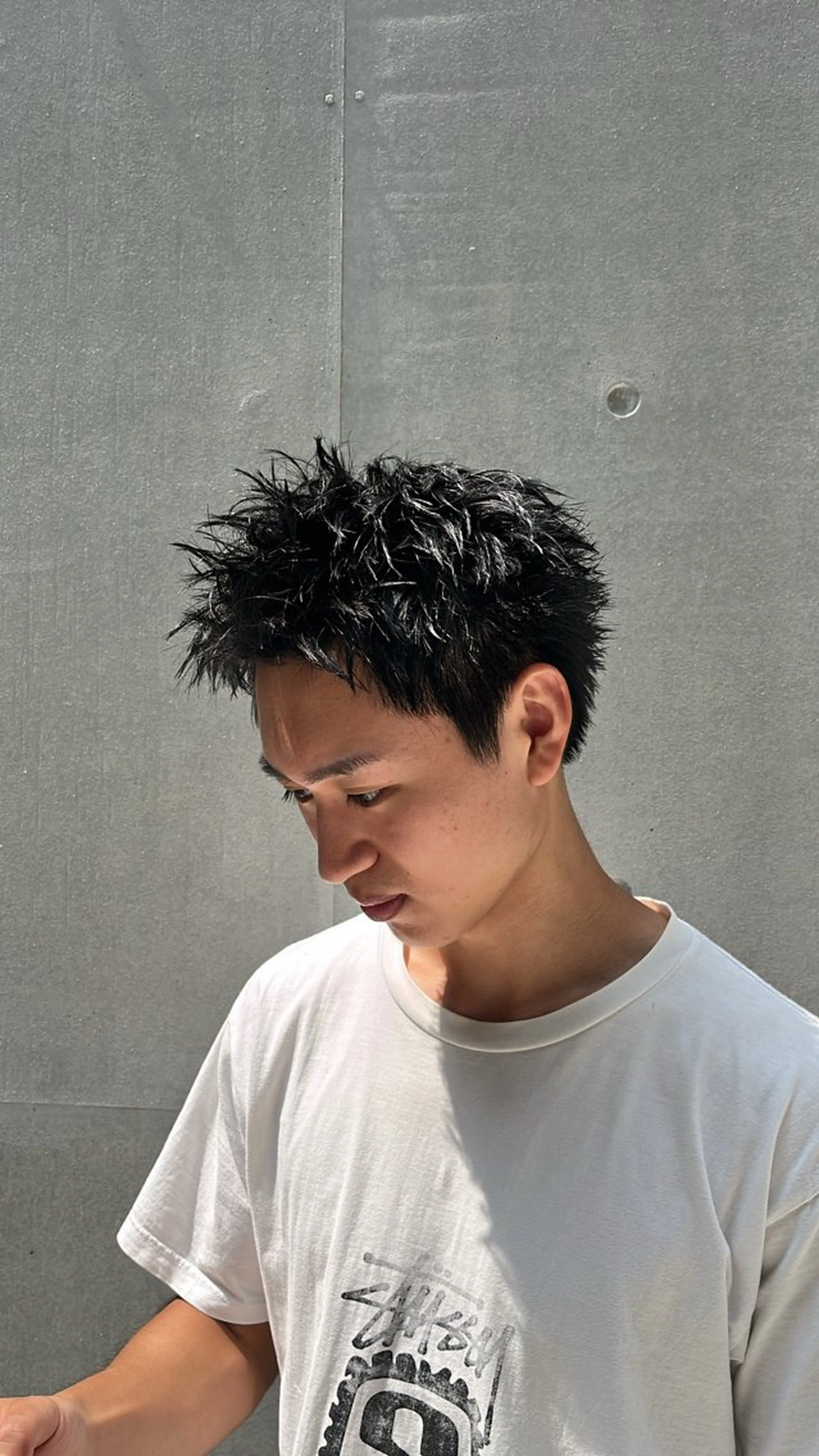 ショート シャドウパーマ/ピン パーマ/だいじゅのヘアスタイル