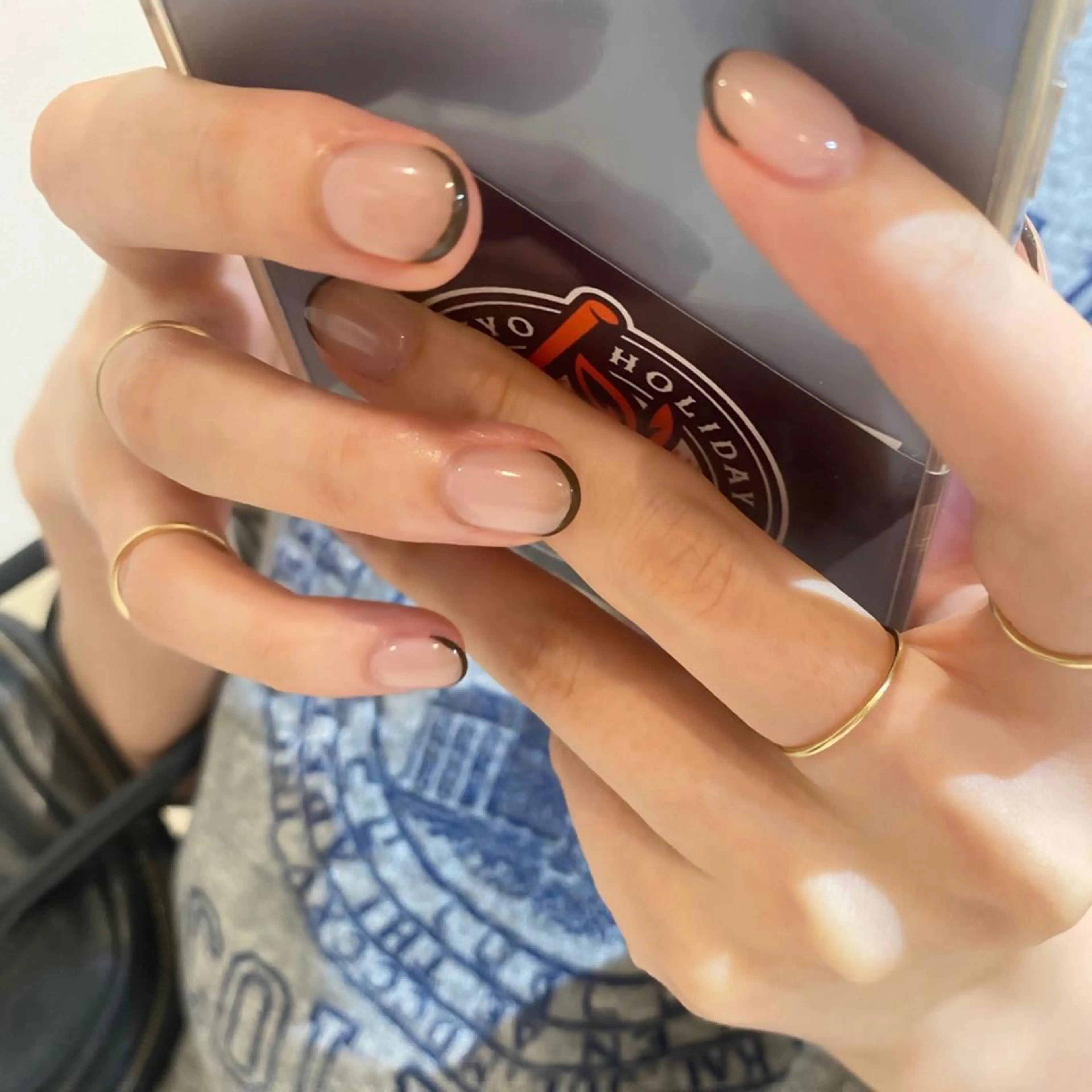 ネイル フレンチネイル Yuriko Omi パラジェル/渋谷のネイルデザイン