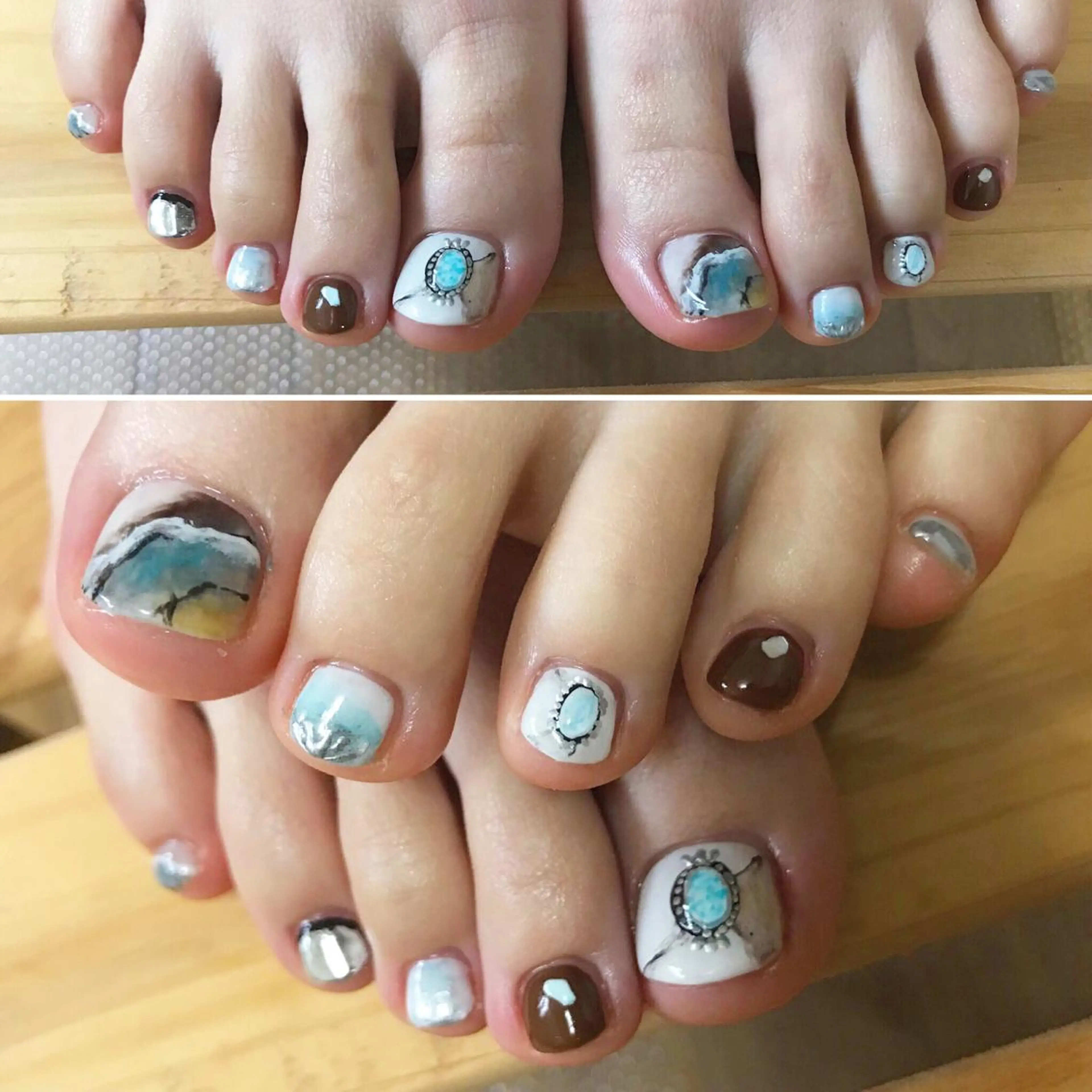 ネイル フットネイル ニュアンスネイル シンプルネイル 春ネイル 夏ネイル nail fufla ♡yamane♡のネイルデザイン