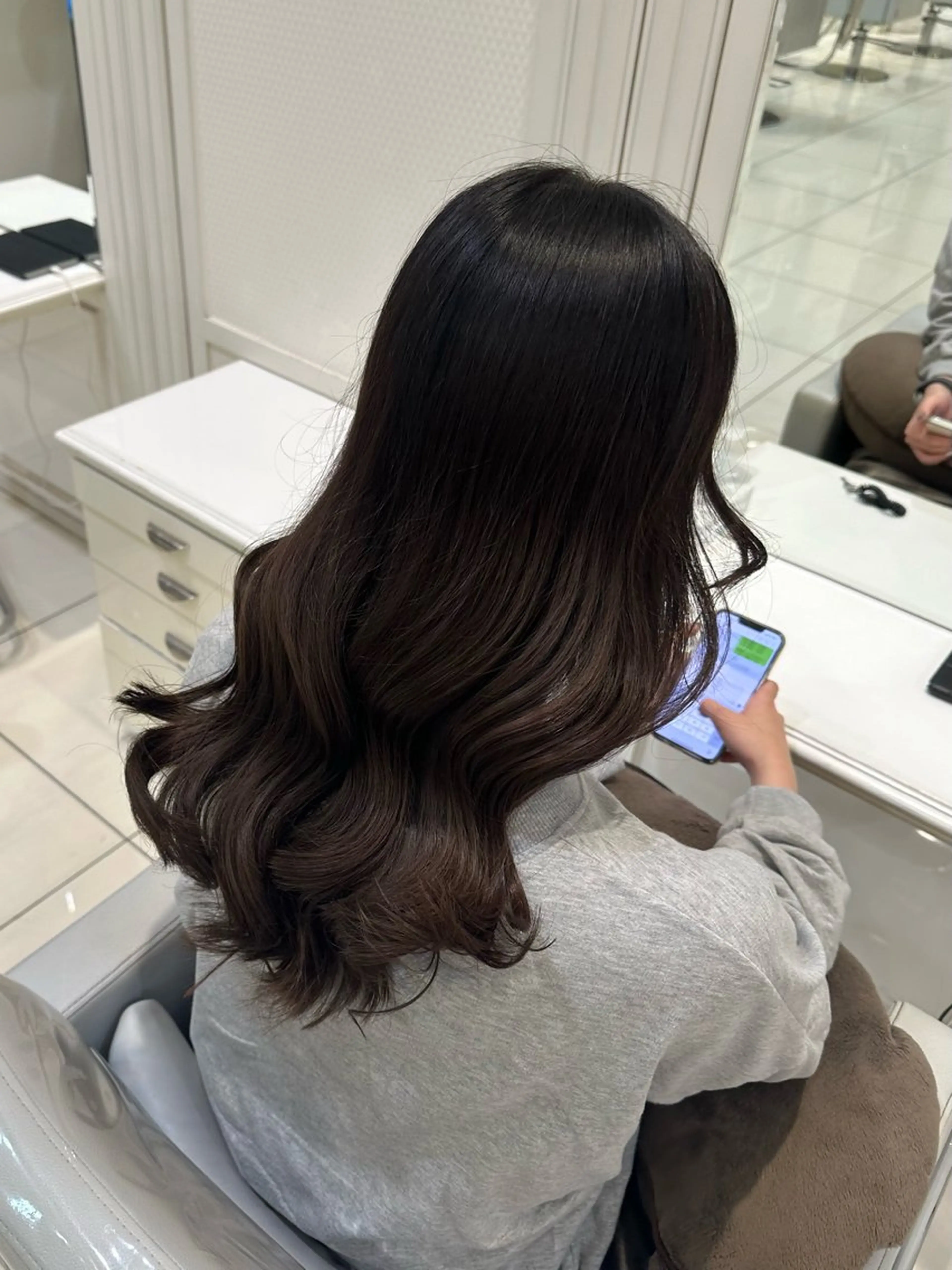 ロング orgo所属・︎︎☁🧺チヒロ モデル募集🧺︎︎☁のヘアスタイル