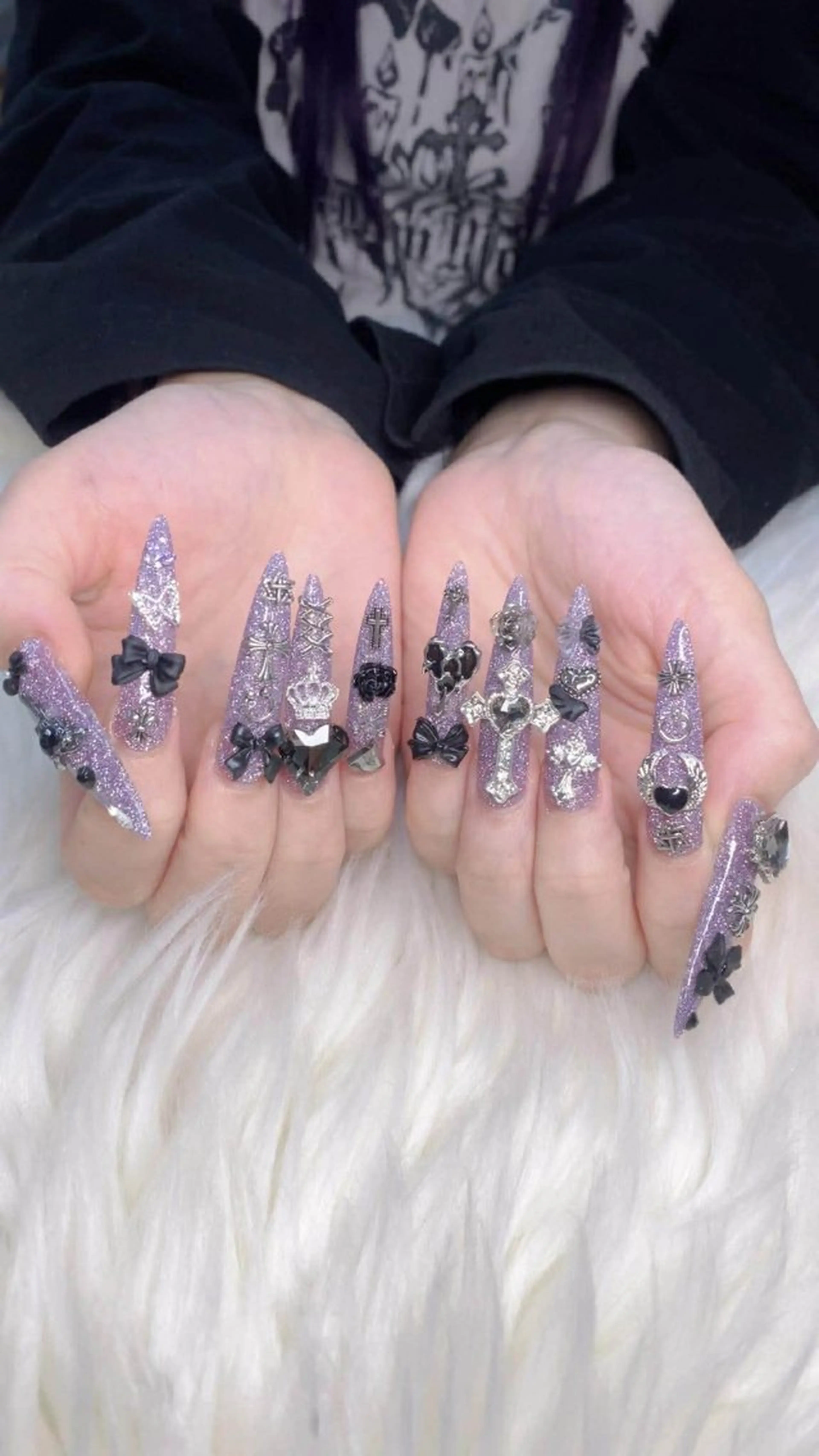 ネイル 桜ネイル フレンチネイル グラデーション 韓国ネイル ロングネイル ハンドネイル Squen Nail 【持ち込みOK】のネイルデザイン