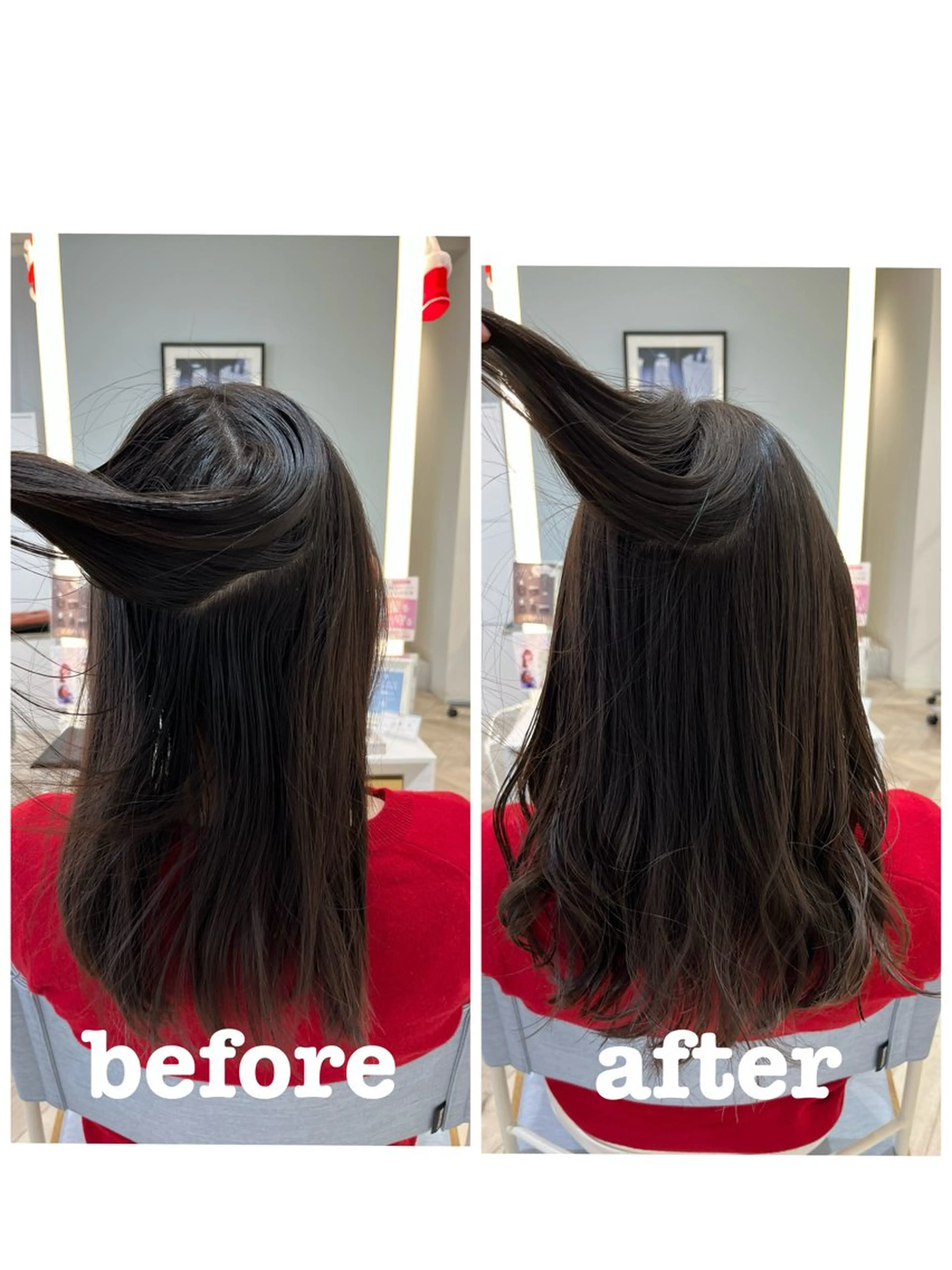 セミロング 髪質改善 縮毛矯正 カット 縮毛矯正 トリートメント 縮毛矯正／ 似合わせ／古津遼平のヘアスタイル