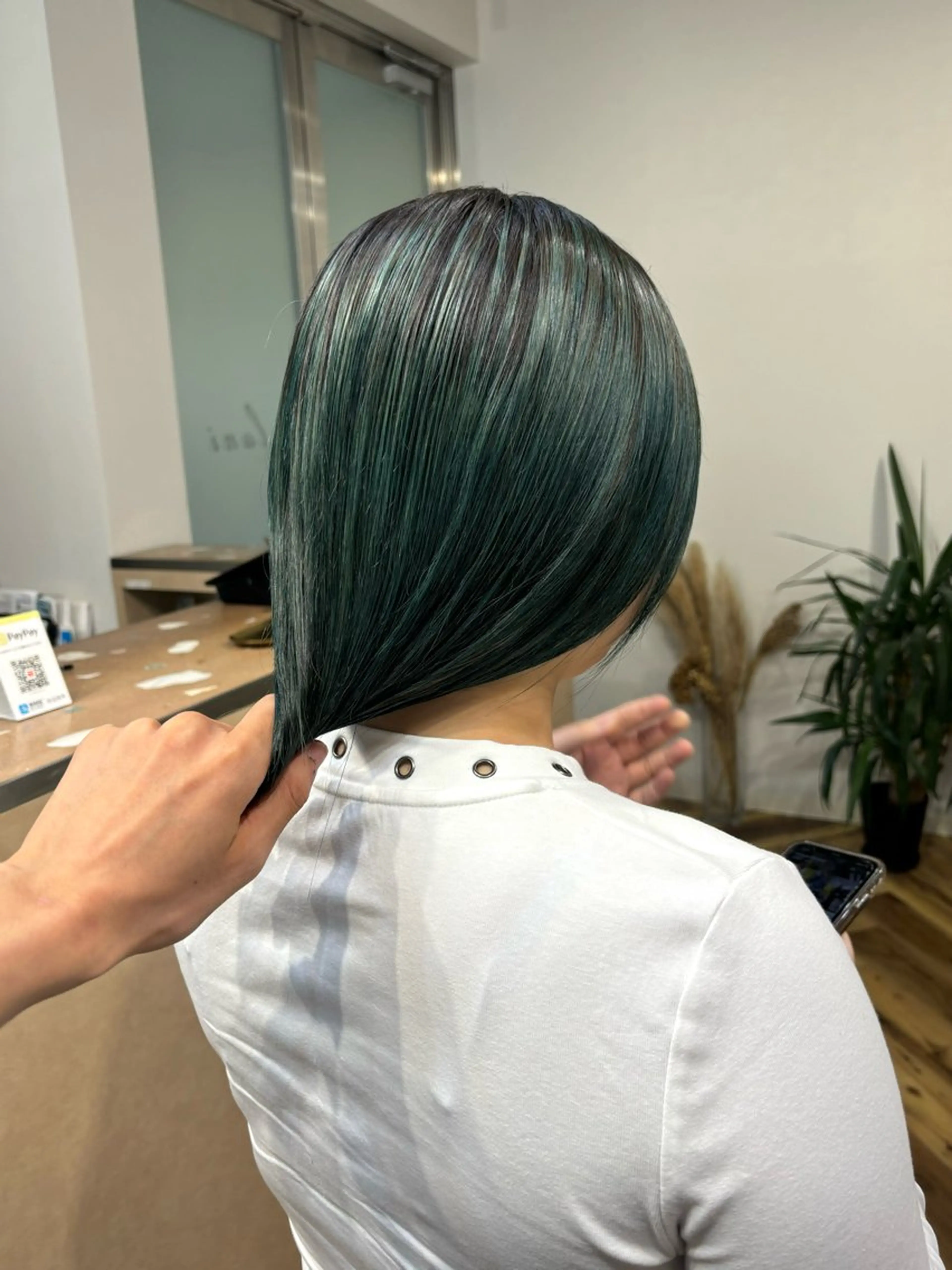 ロング カラー ヘアカラー lani hair salon所属・SHOTO ハイトー ン/ブロンドカラーのヘアスタイル