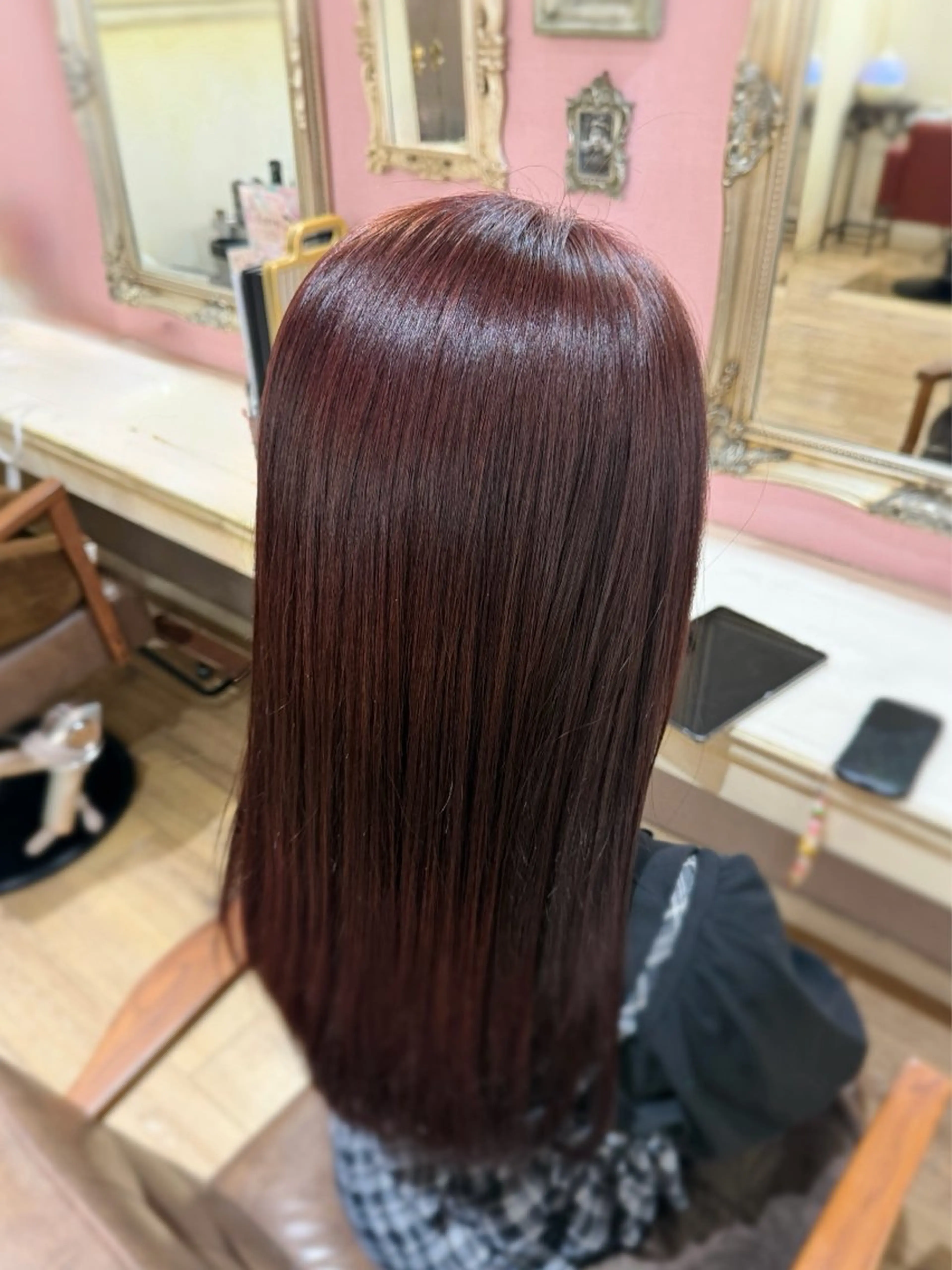 カラー ブラウンカラー ピンクカラー Plaatje🫧 碧のヘアスタイル