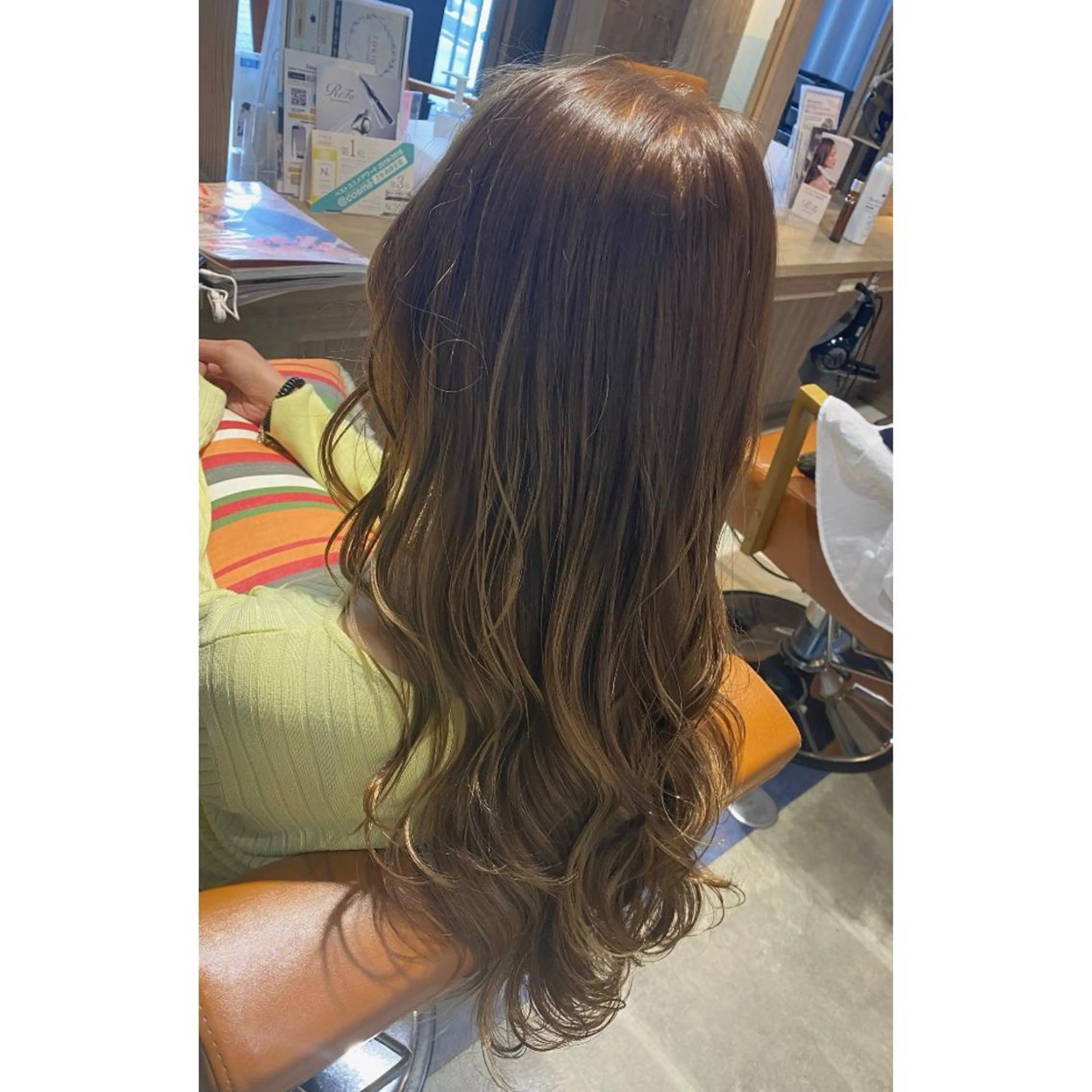 カラー カット ヘアカラー トリートメント 🐻結んで可愛い hair EMI🐻のヘアスタイル