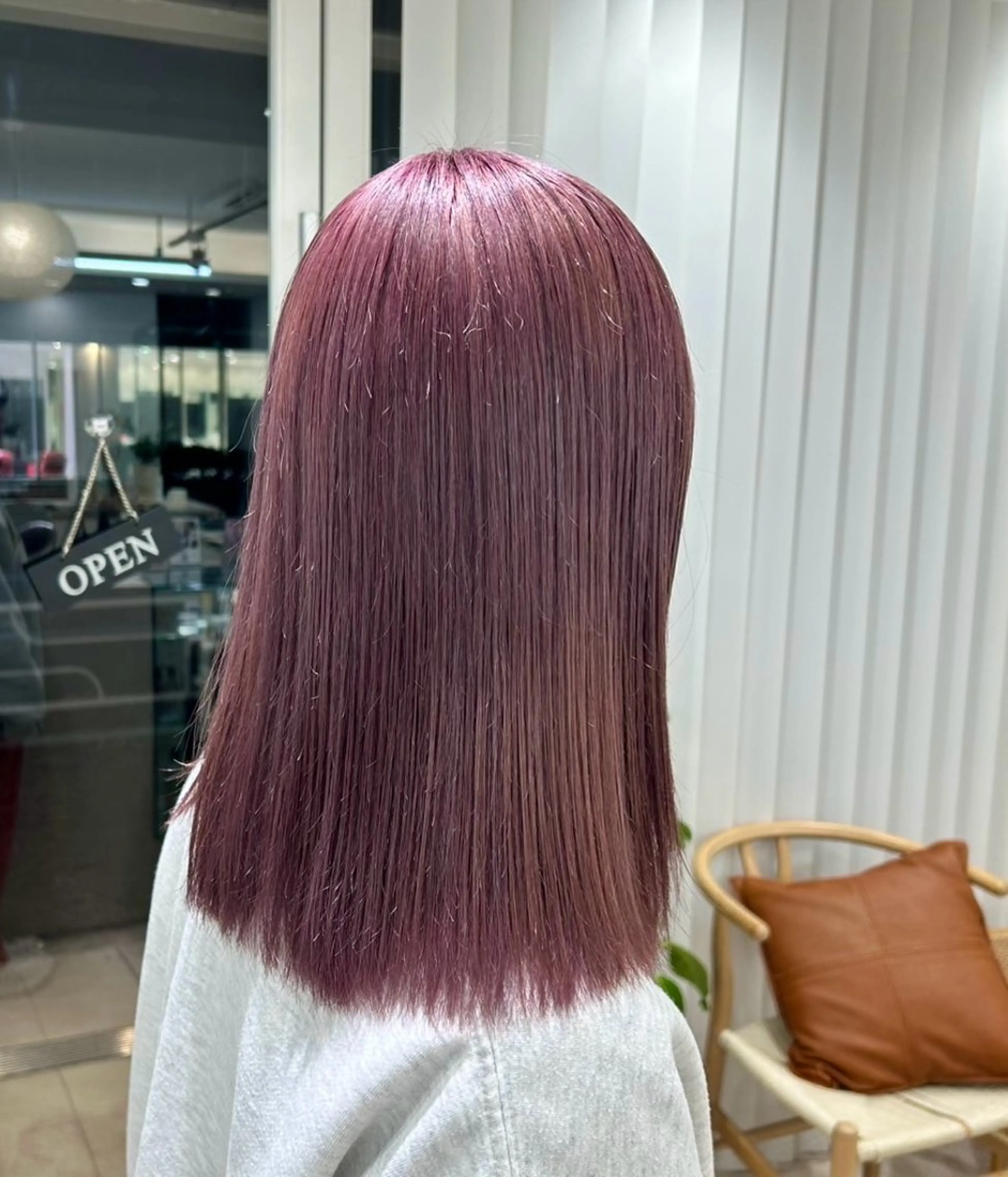 ミディアム カラー 無料ボブカットモデル 様募集中/あいらのヘアスタイル