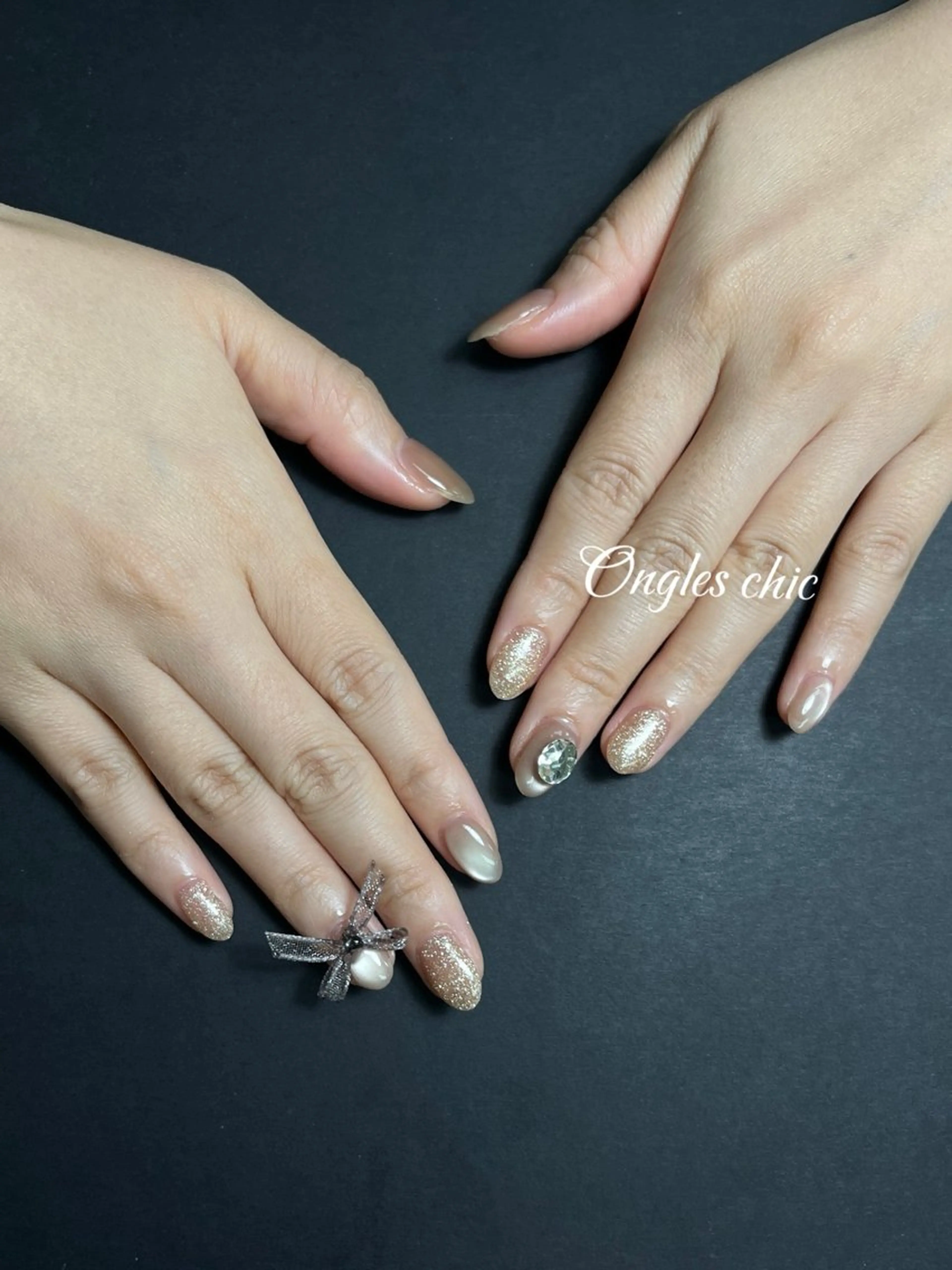 ネイル ハンドネイル ongles chicのネイルデザイン