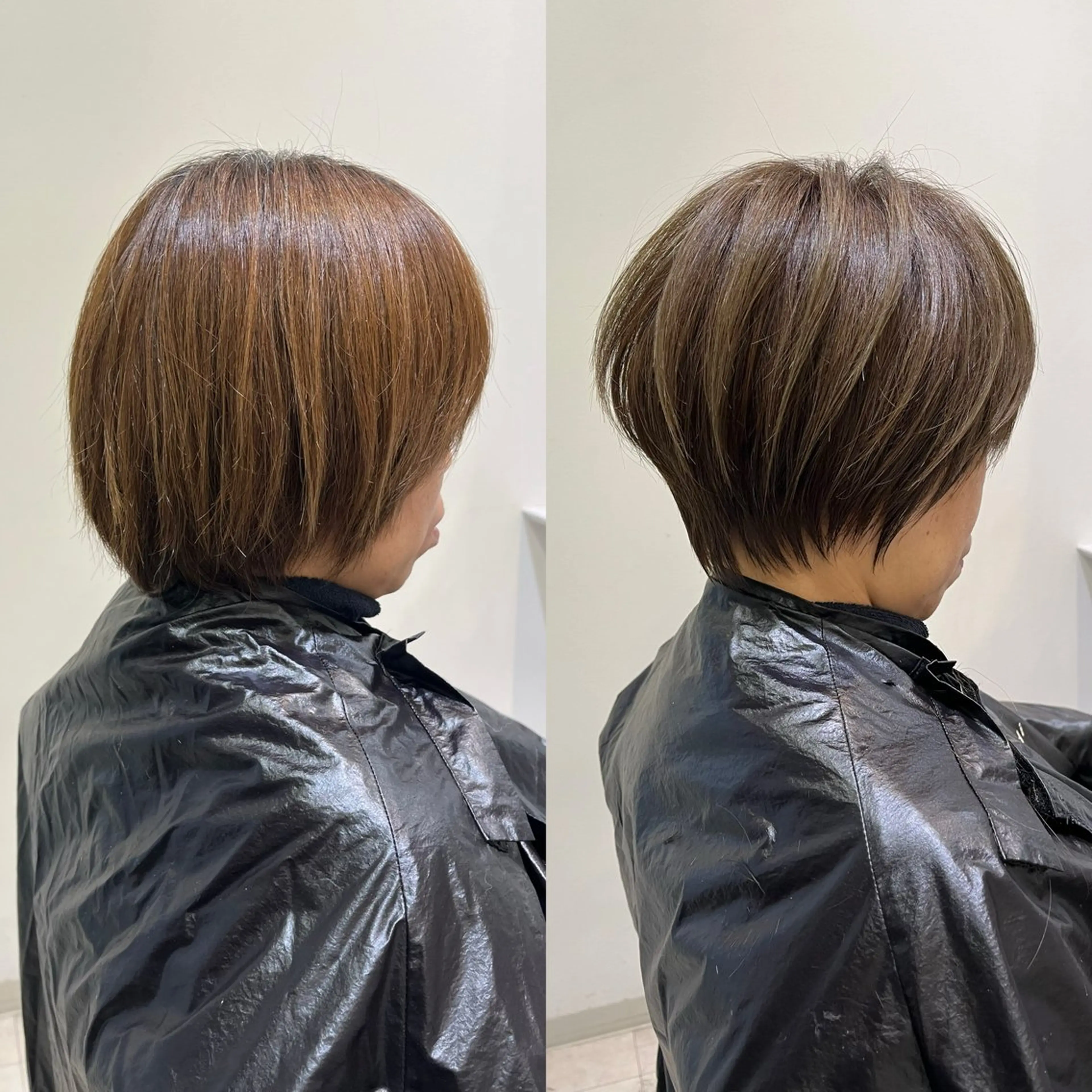 ショート カット ヘアカラー 廣庭 勇人のヘアスタイル