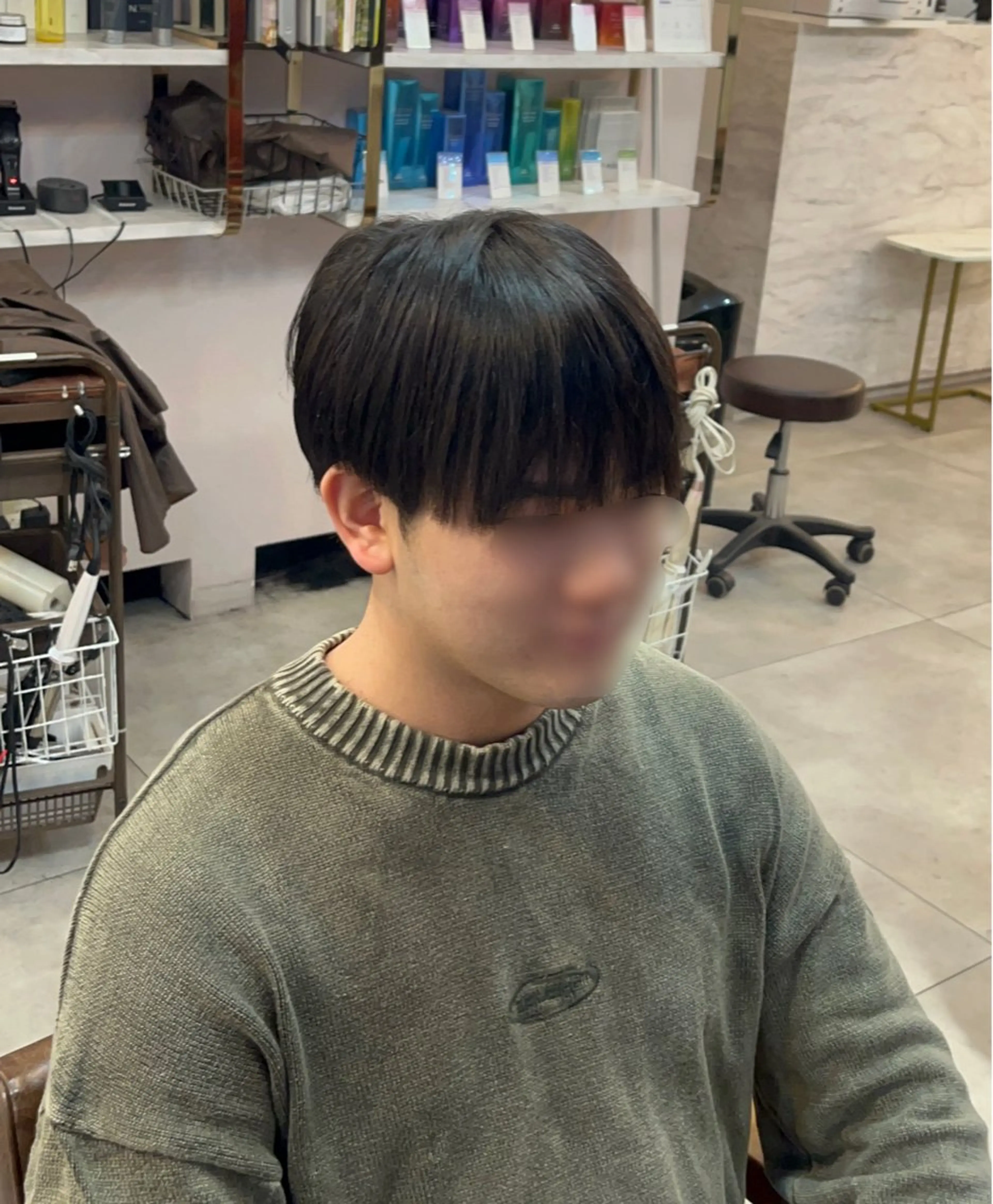 メンズ カット 縮毛矯正 mit新宿所属・mit bytree MISAKI🎀のヘアスタイル