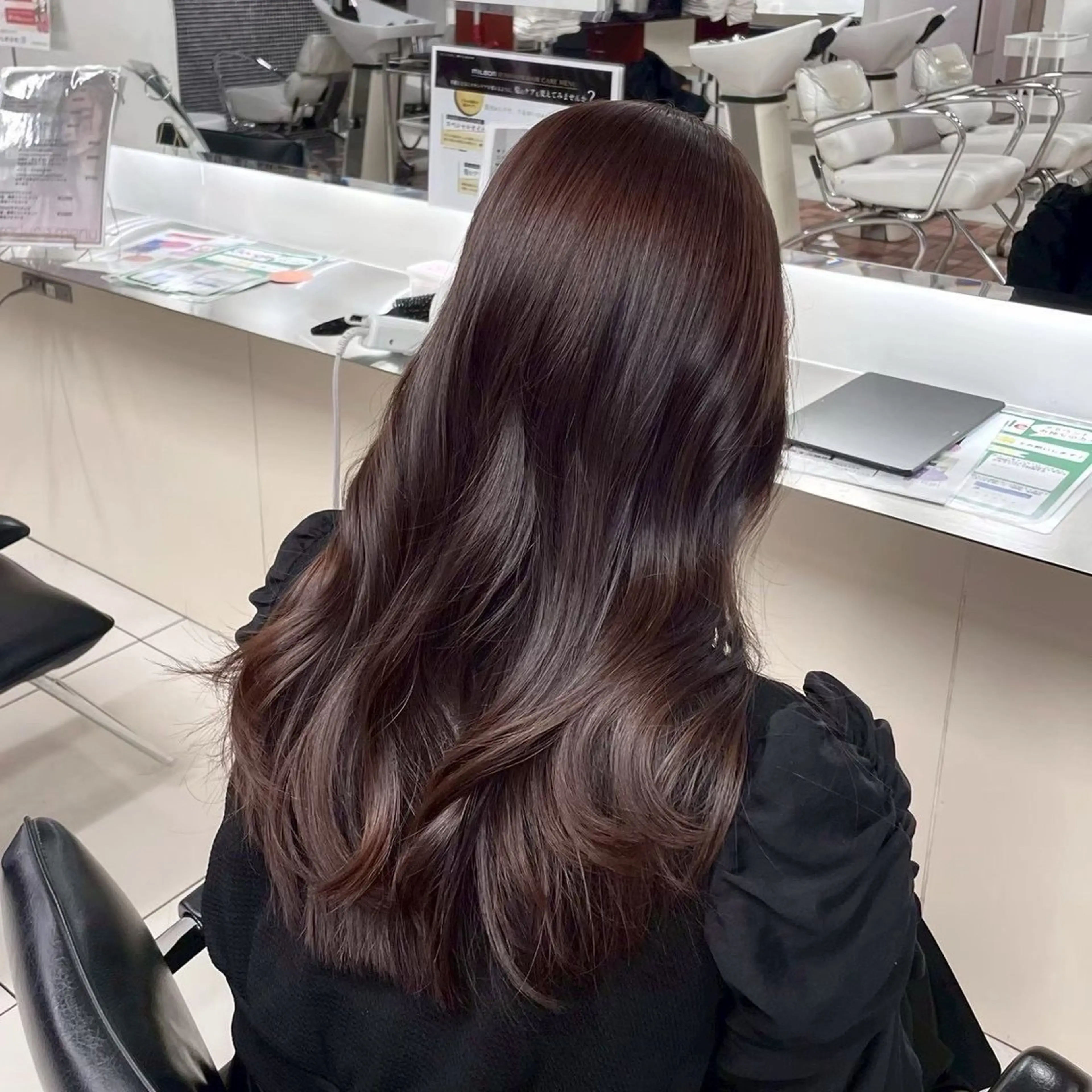 カラー ヘアカラー トリートメント 🫧モデル募集中🫧 吉田陽菜のヘアスタイル